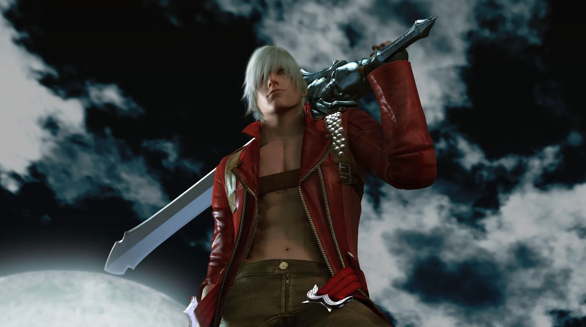 Nhân vật Dante trong Devil May Cry 3, biểu tượng của dòng game hành động chặt chém