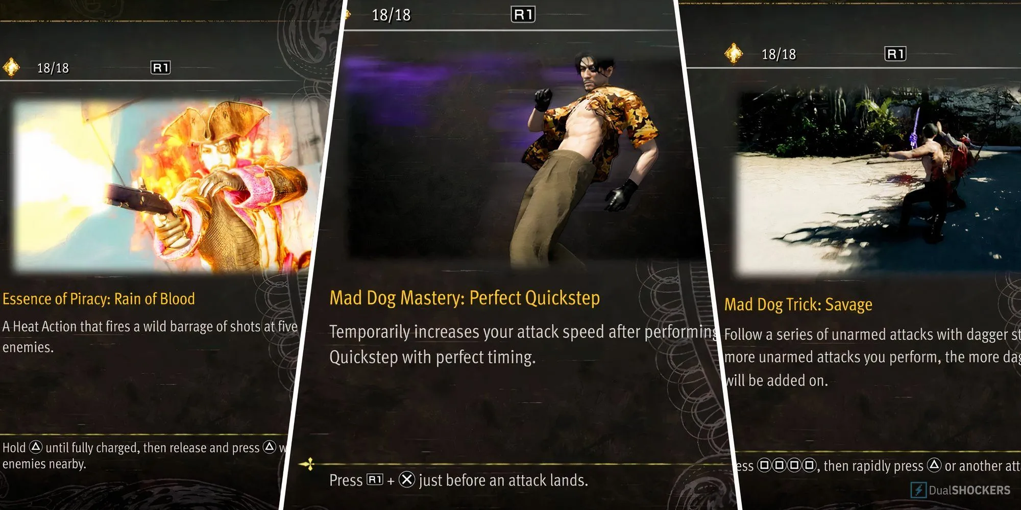 Nhân vật Majima trong Like a Dragon: Pirate Yakuza thể hiện một kỹ năng đặc biệt, biểu trưng cho sự thành công của game từ RGG Studio.
