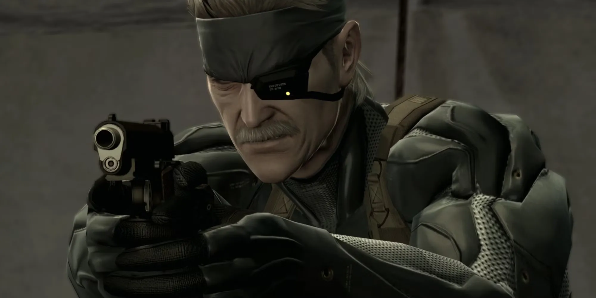 Old Snake trong Metal Gear Solid 4 Guns of the Patriots
