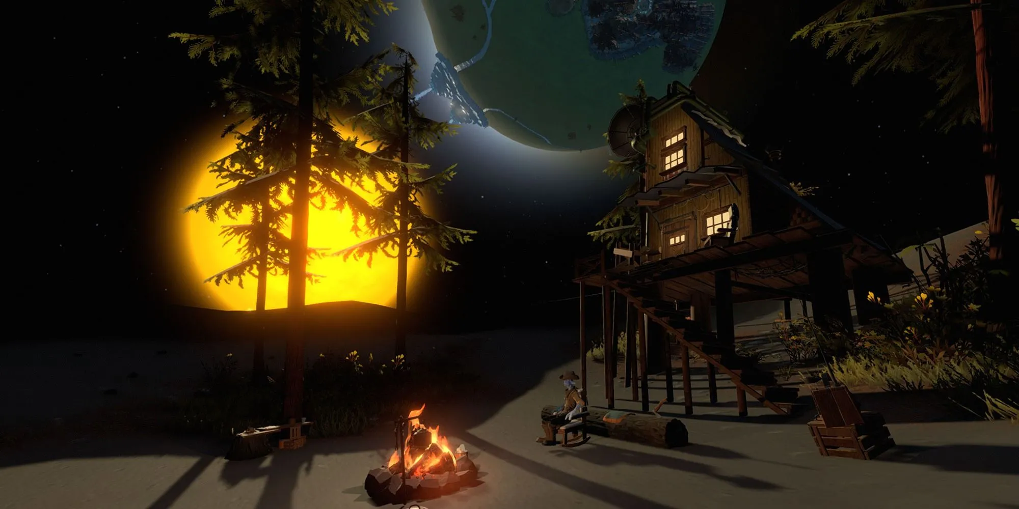 Outer Wilds phi thuyền không gian khám phá hành tinh lạ