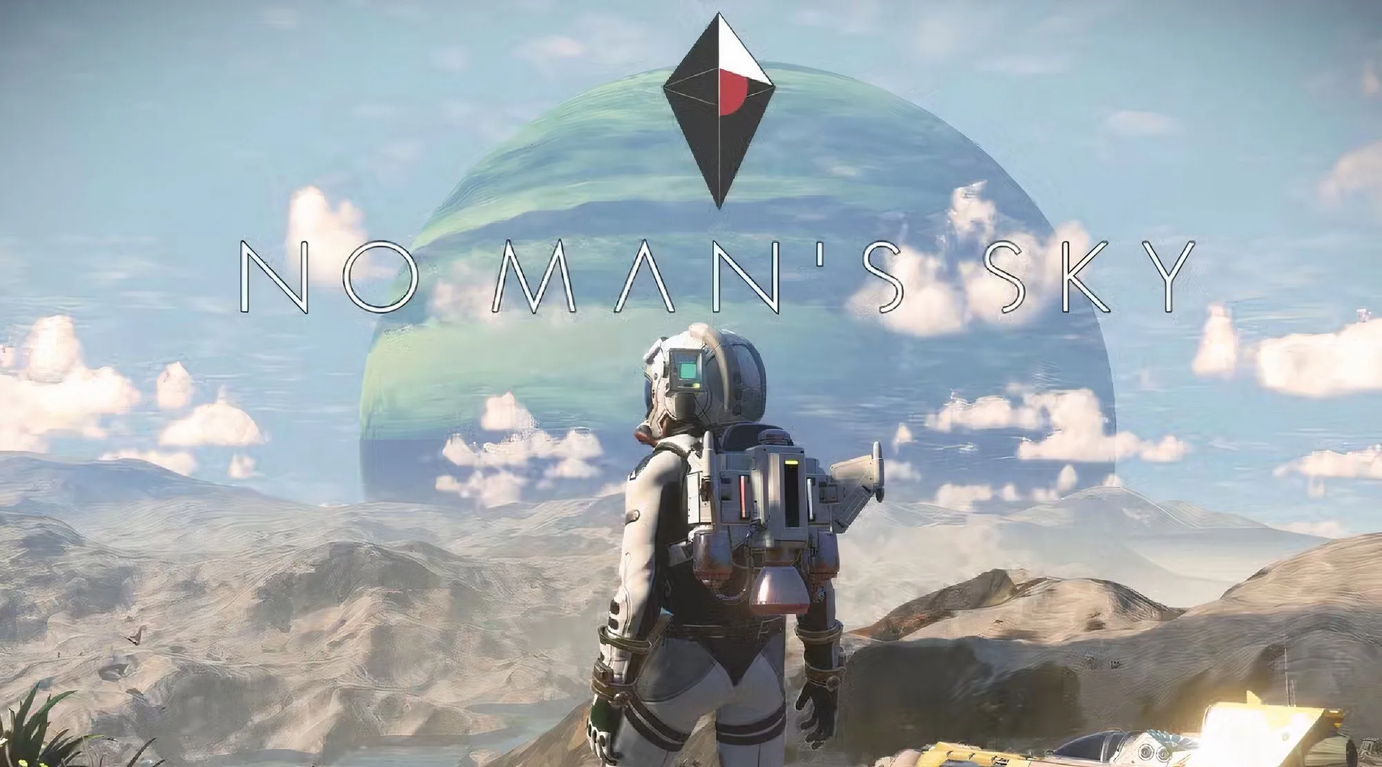 Phi thuyền của người chơi No Man's Sky đang khám phá một hành tinh bí ẩn, tiềm ẩn nhiều hiểm nguy từ bản cập nhật Relic.