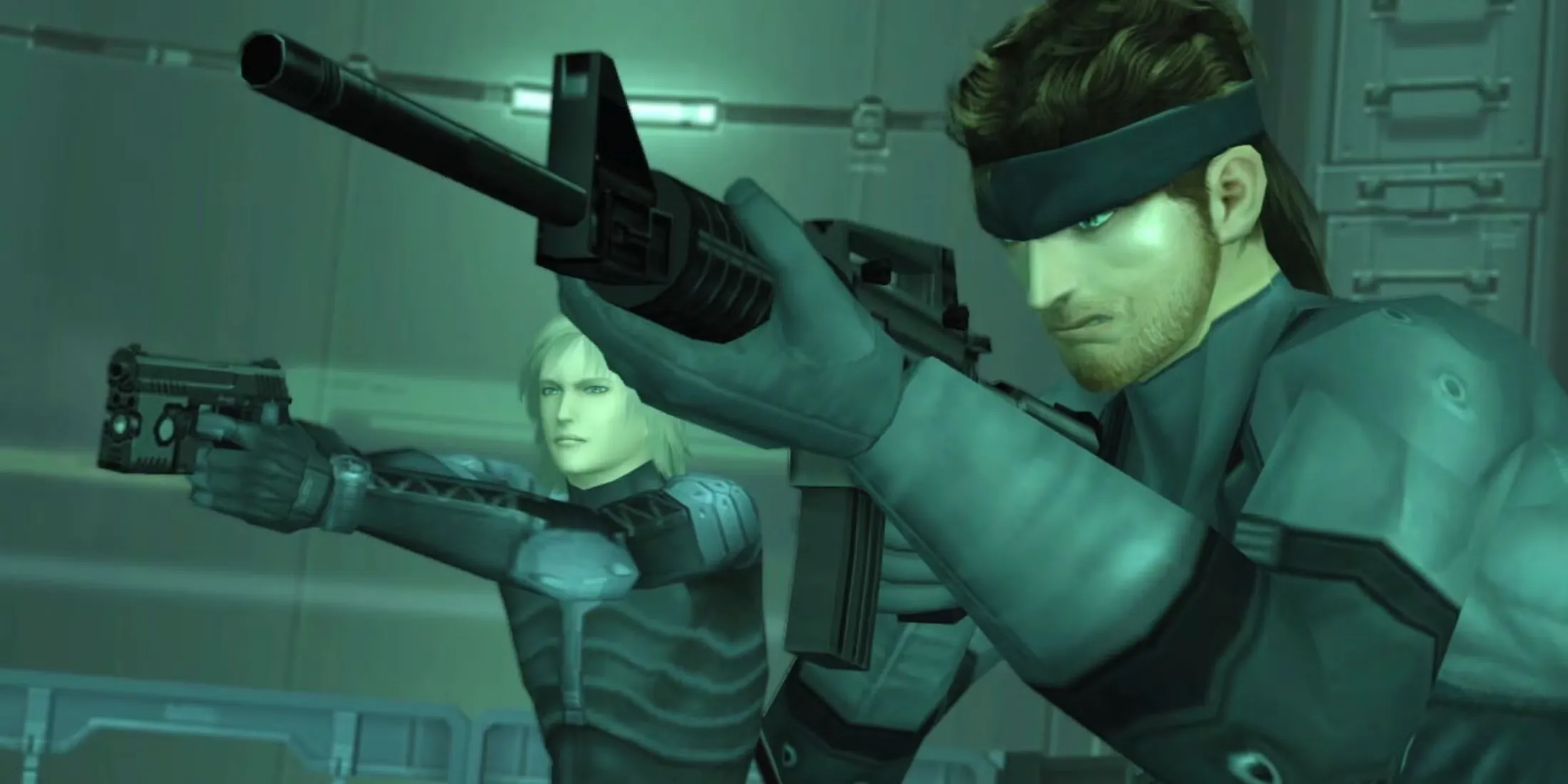 Poster chính thức của Metal Gear Solid 2 Sons of Liberty