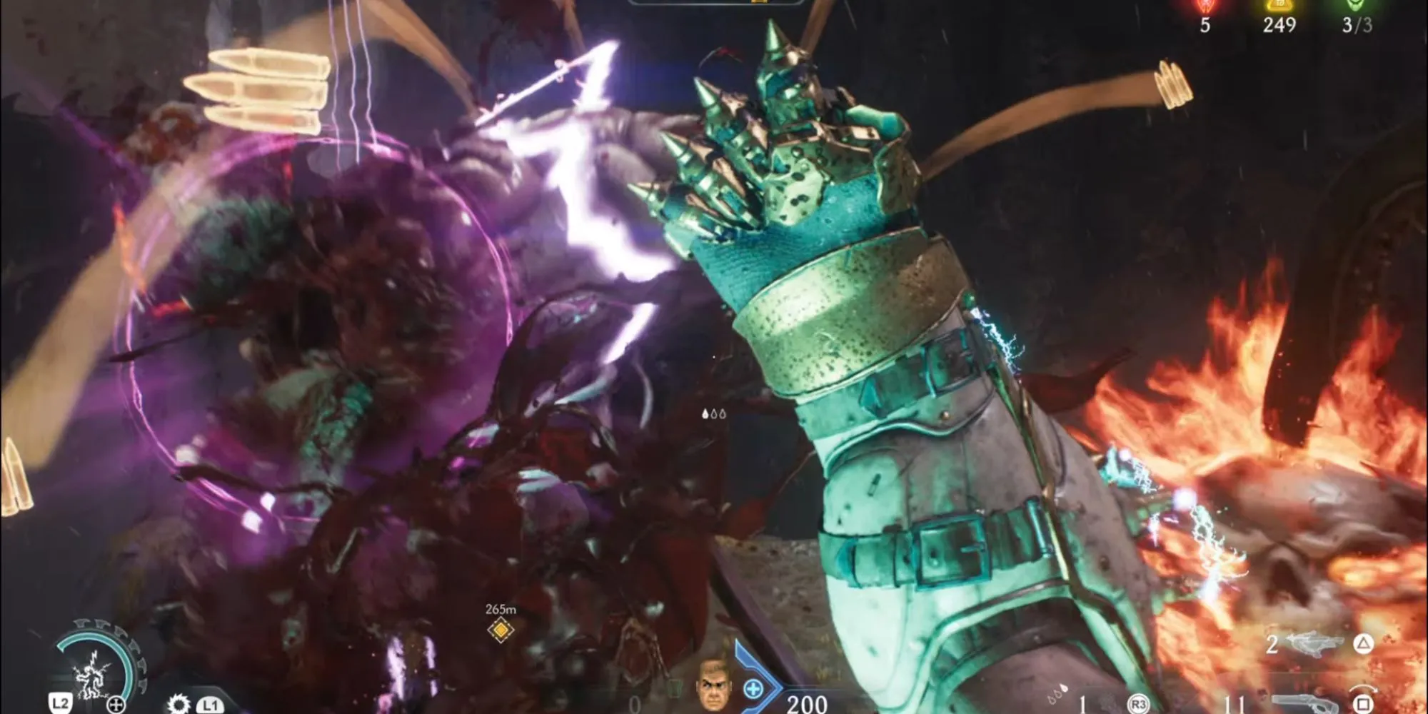 power gauntlet melee weapon