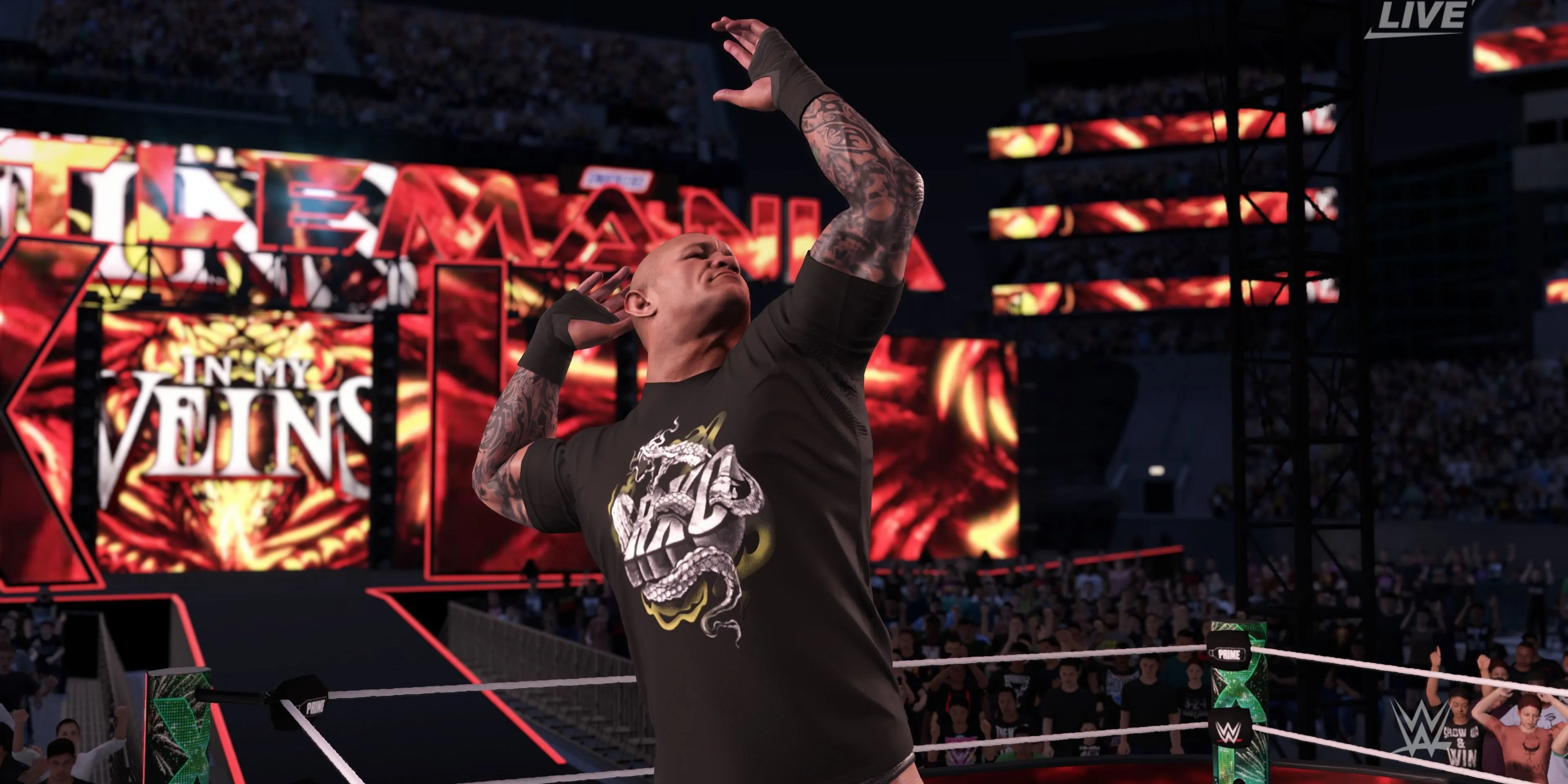 Randy Orton với biệt danh The Viper trong WWE 2K25