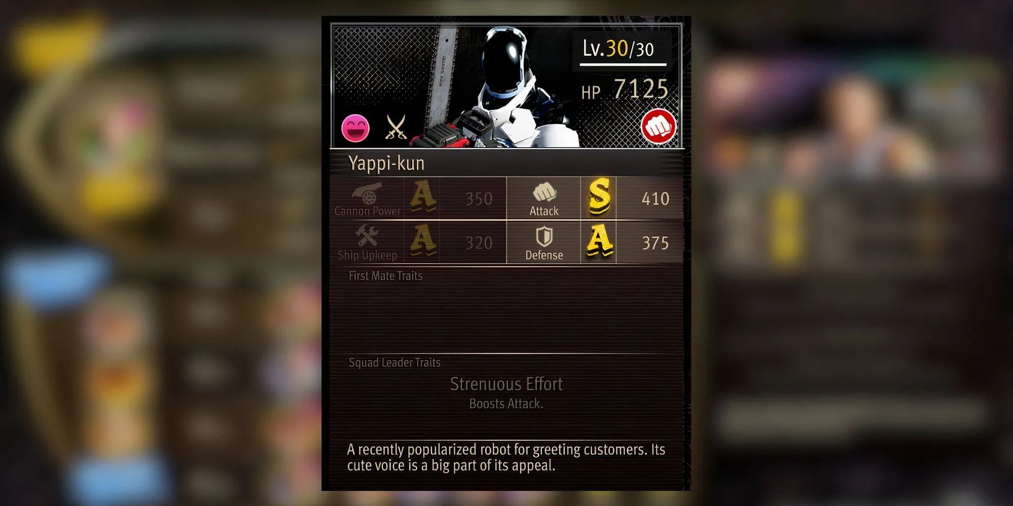 Robot Yappi-kun khát máu trong Pirate Yakuza