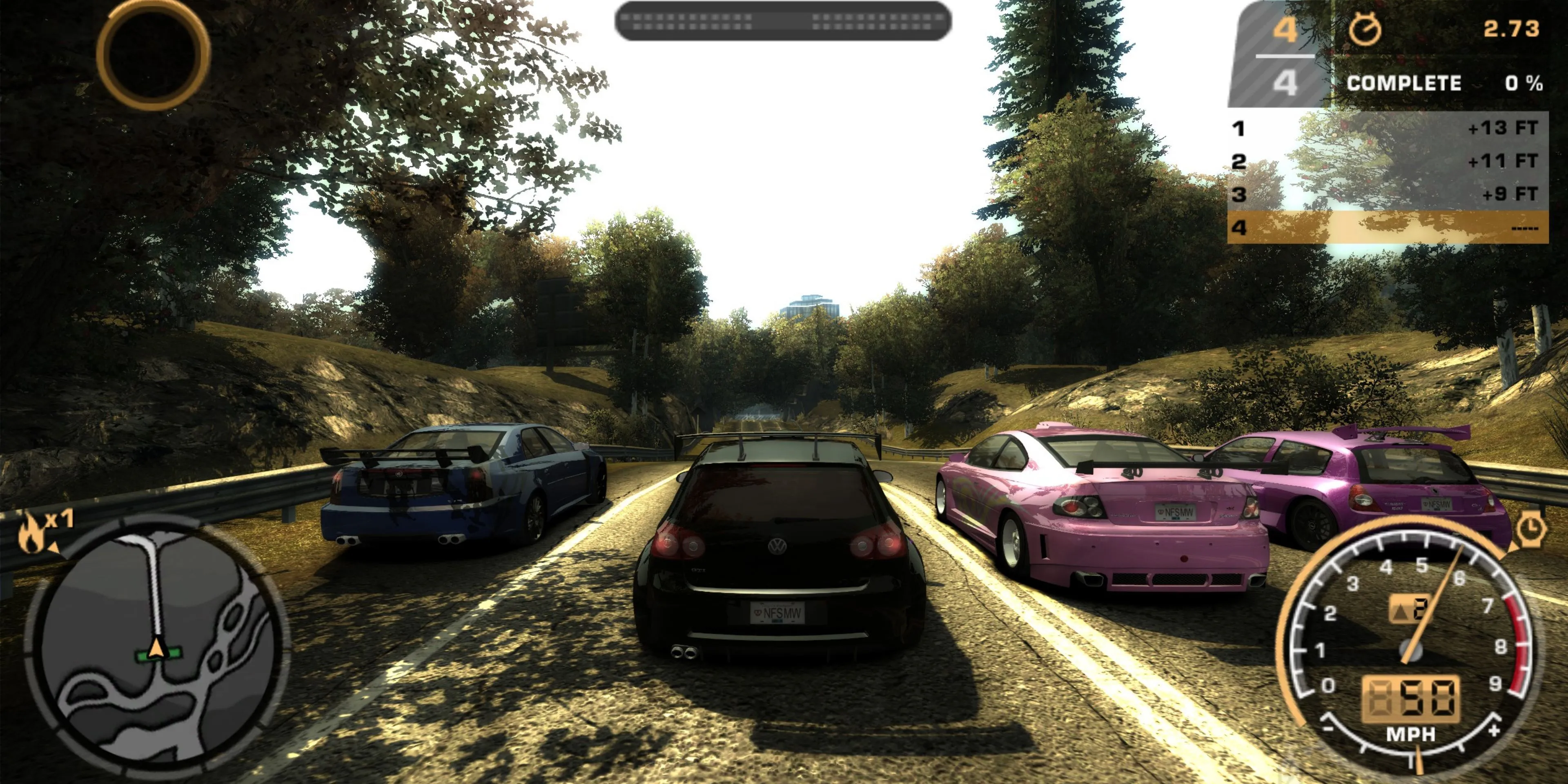 Screenshot Need for Speed Most Wanted Black Edition 2005