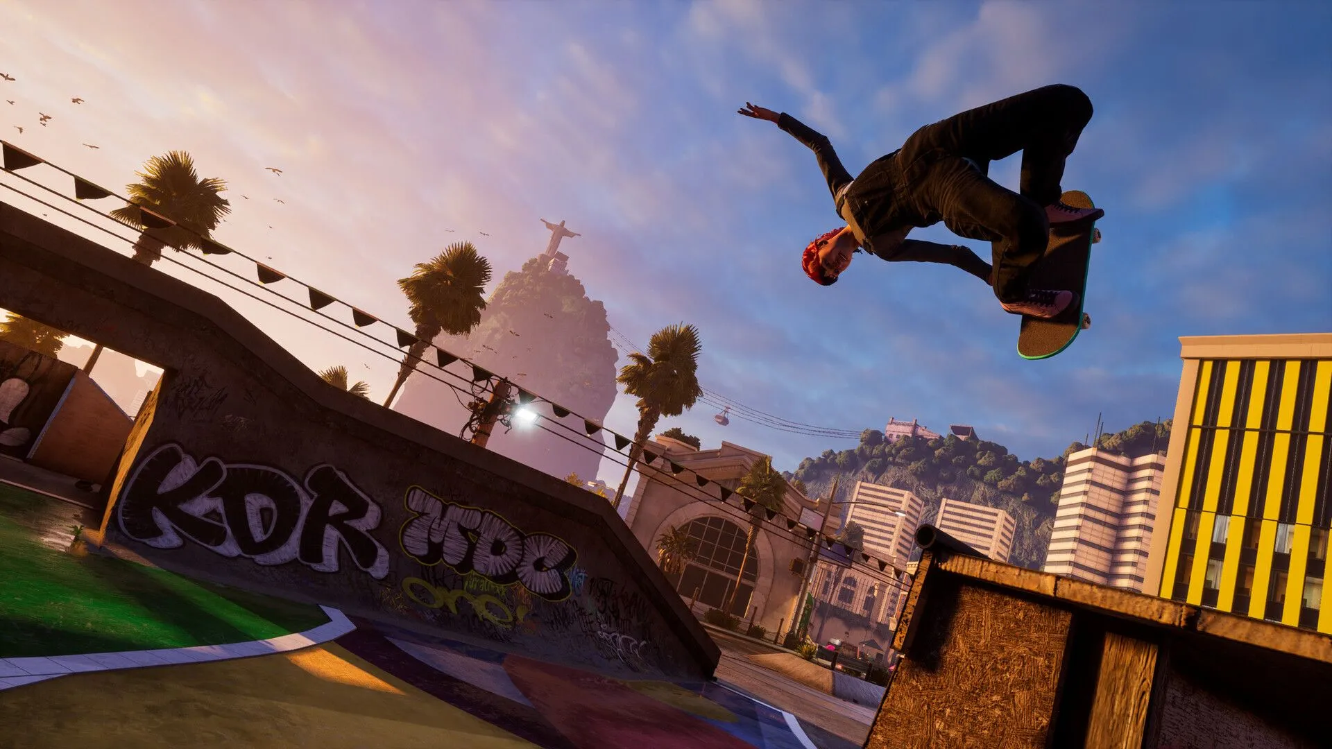 Screenshot Tony Hawk's Pro Skater 3+4: Nhảy qua bậc thang