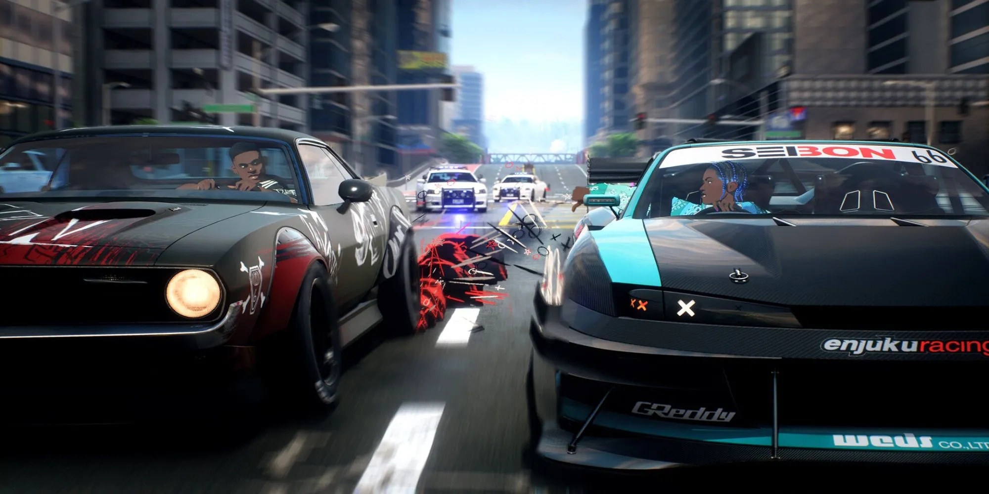 Siêu xe với hiệu ứng cel-shaded độc đáo trong Need for Speed Unbound