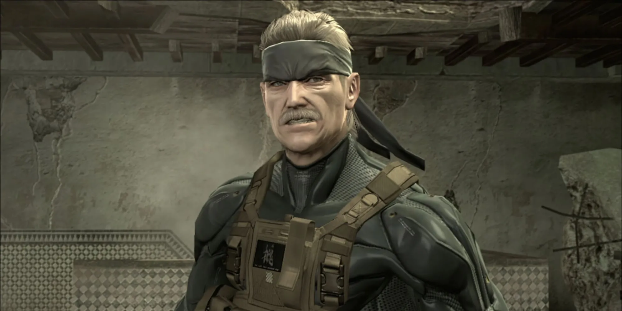 Solid Snake già nua trong màn đầu tiên của Metal Gear Solid 4