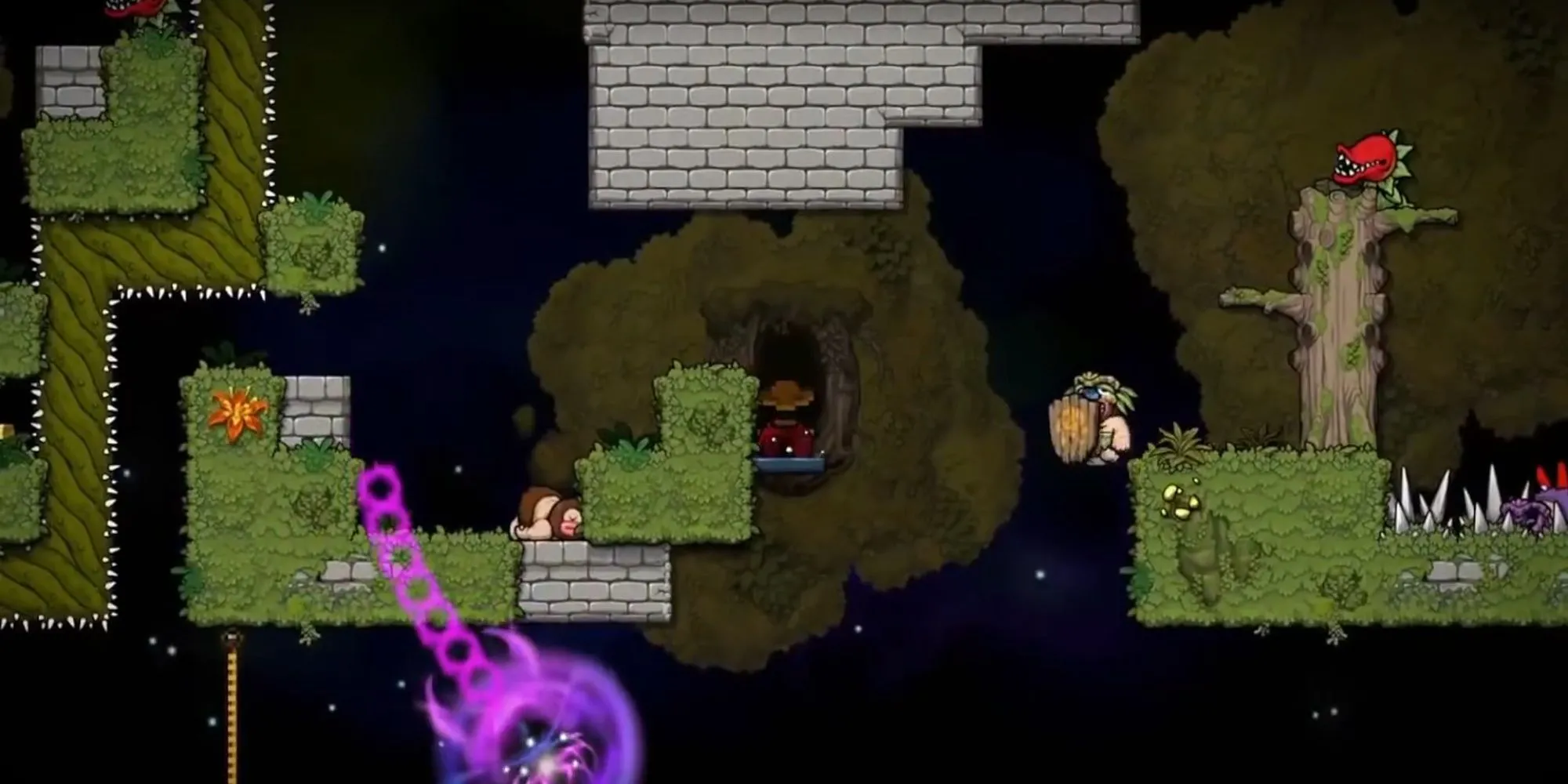 Spelunky 2 - Khám phá hang động và cạm bẫy trong game đi cảnh Roguelike