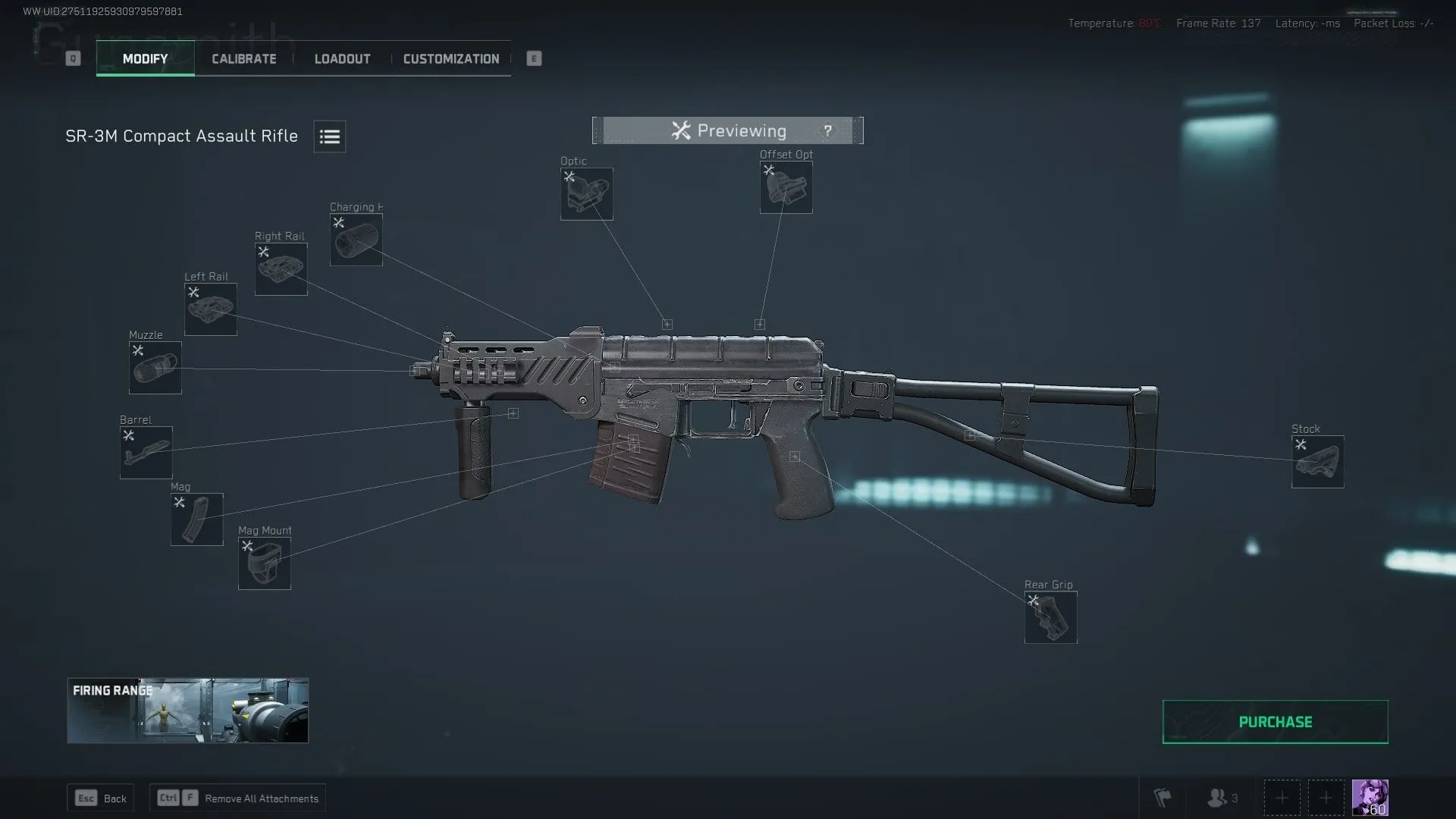 SR-3M compact assault rifle Delta Force với vẻ ngoài mạnh mẽ