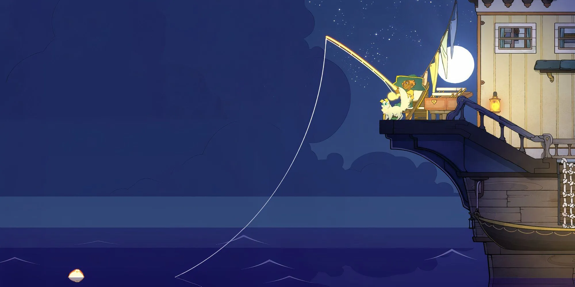 Stella và Daffodil trong game Spiritfarer