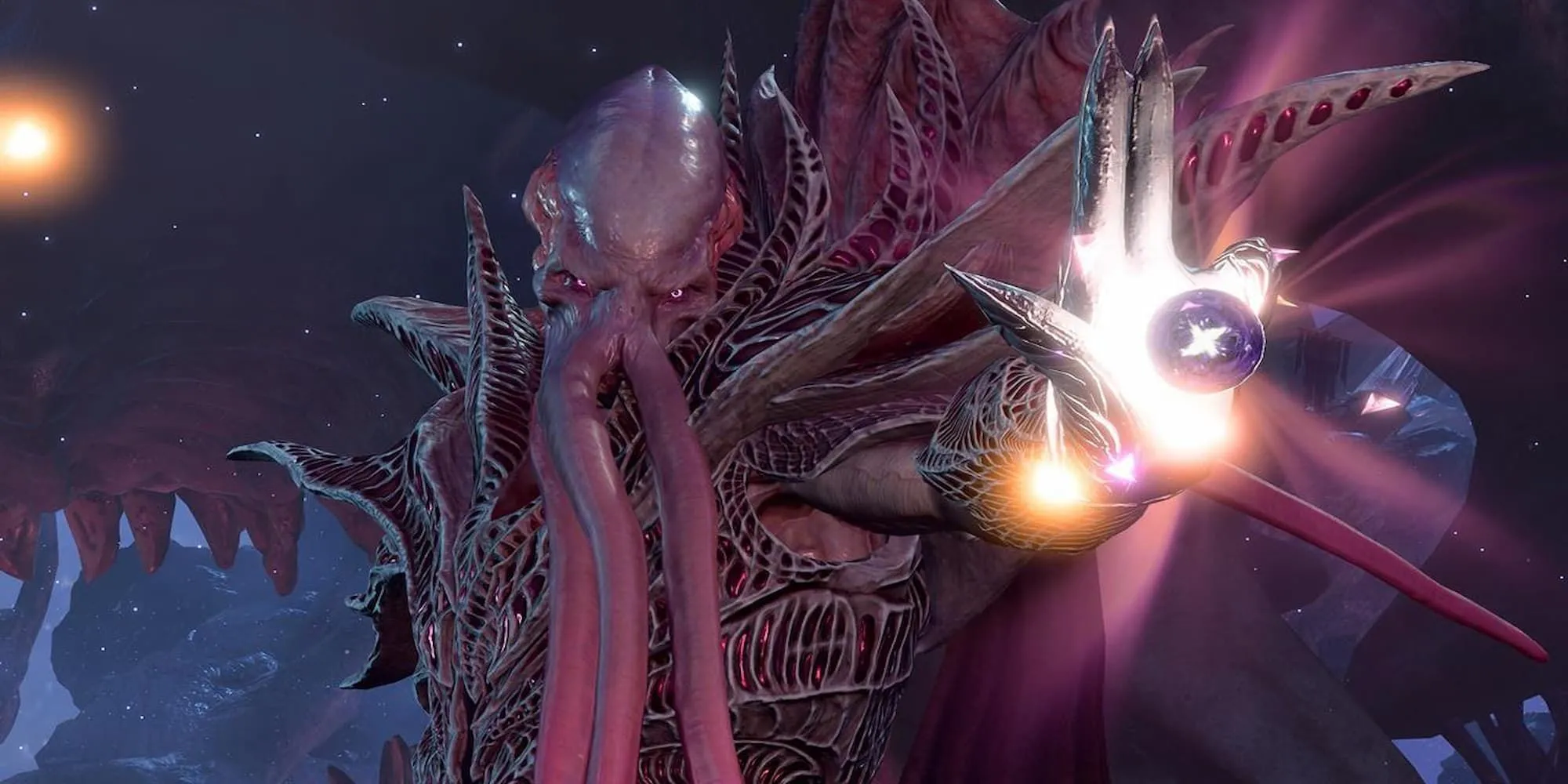 The Emperor sử dụng phép thuật trong Baldur's Gate 3