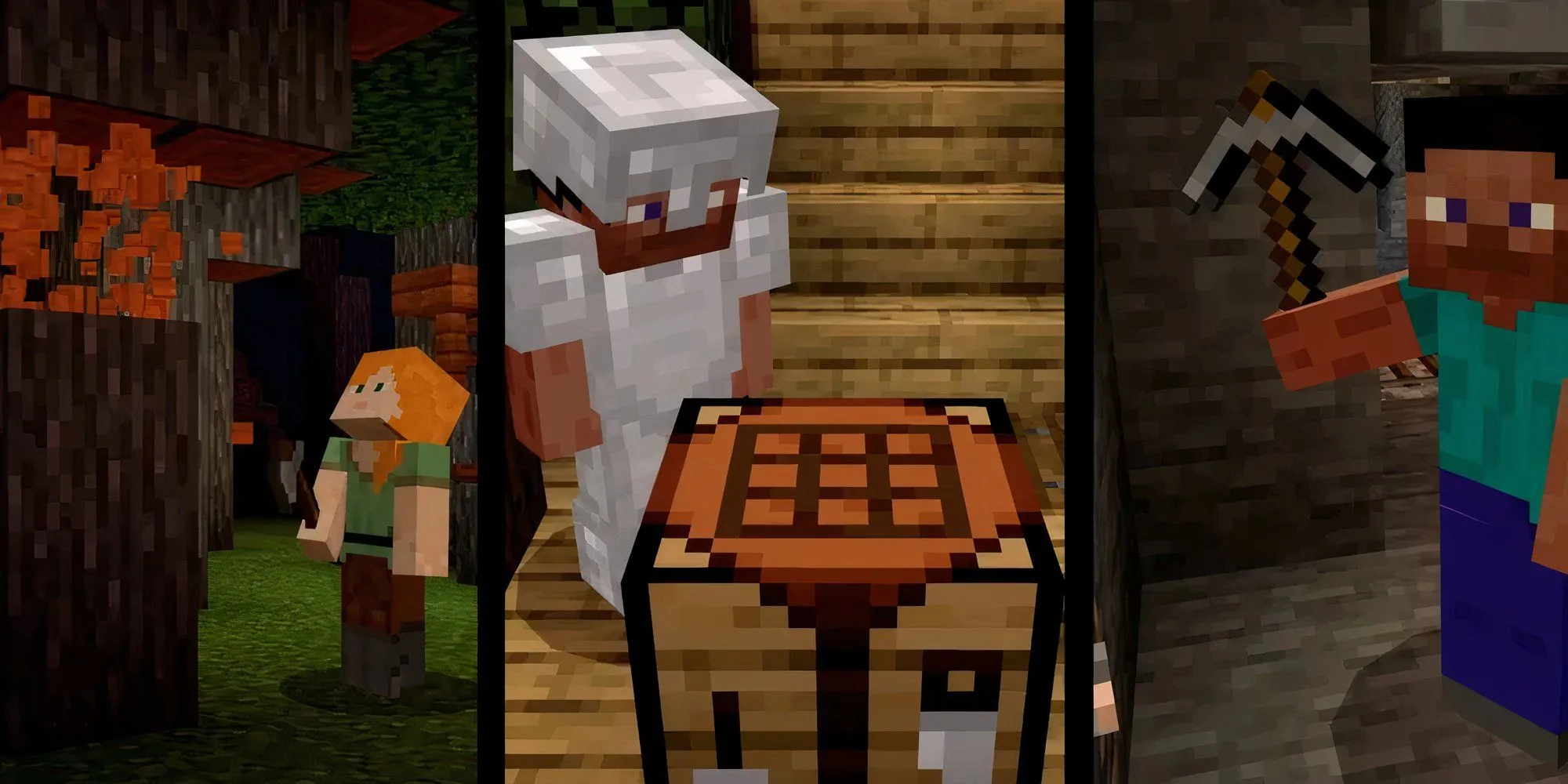 Thế giới khối vuông kỳ diệu trong Minecraft
