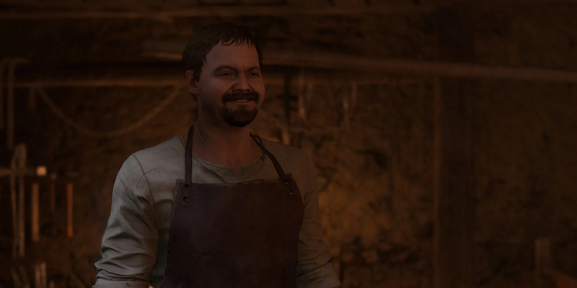 Thợ rèn Osina tại lâu đài Trosky trong Kingdom Come Deliverance 2