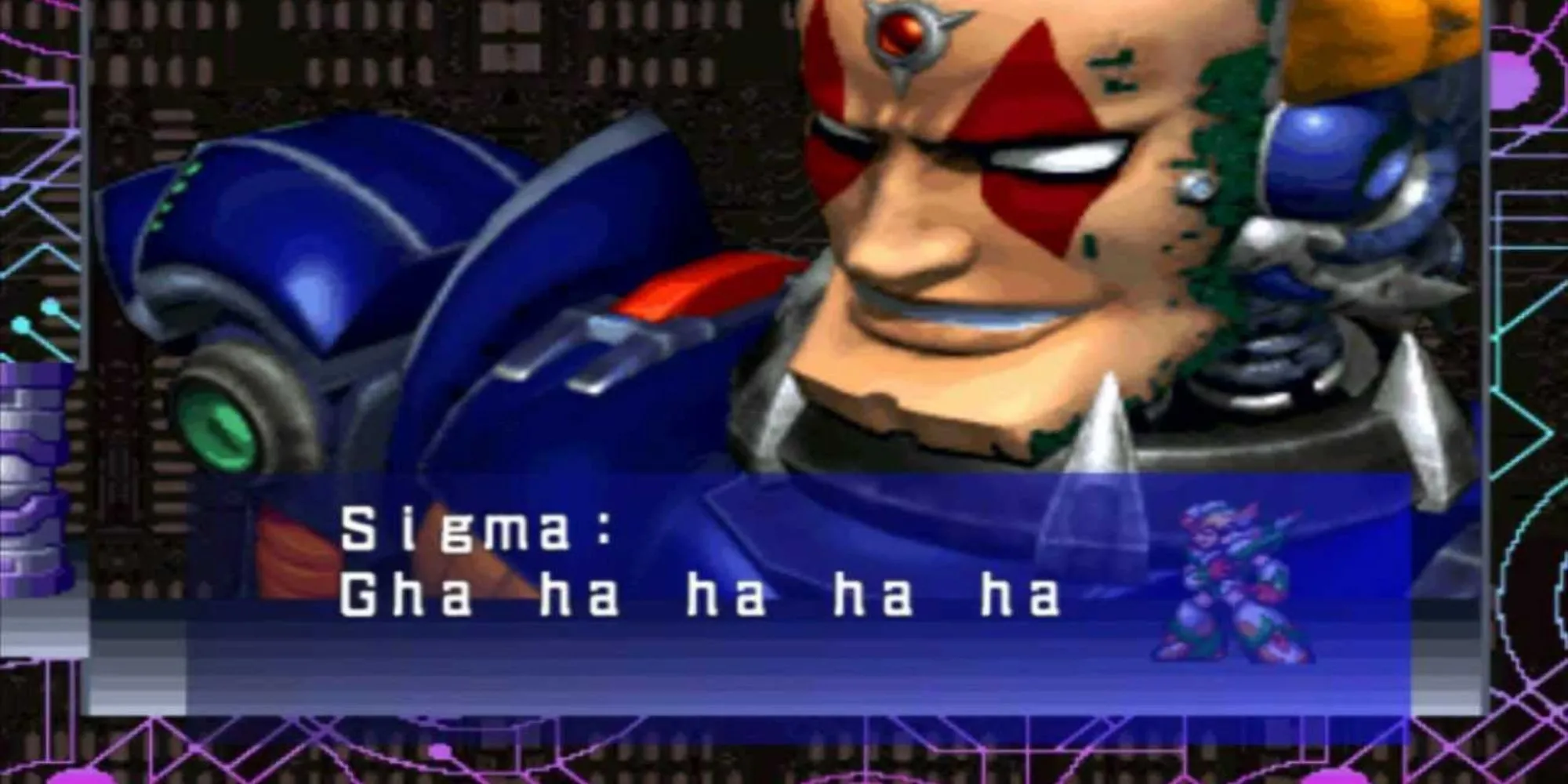 Trận chiến với trùm Sigma trong Mega Man X5