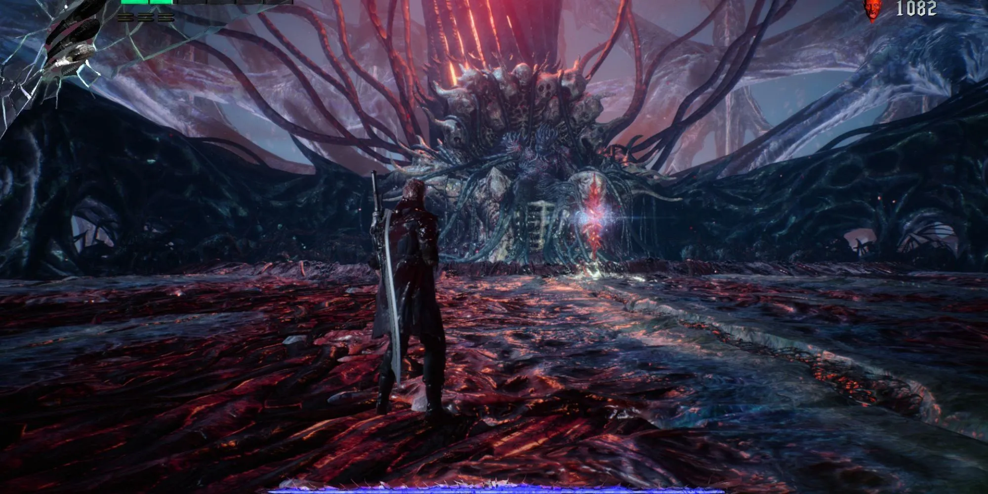 Trận chiến với trùm Urizen trong Devil May Cry 5