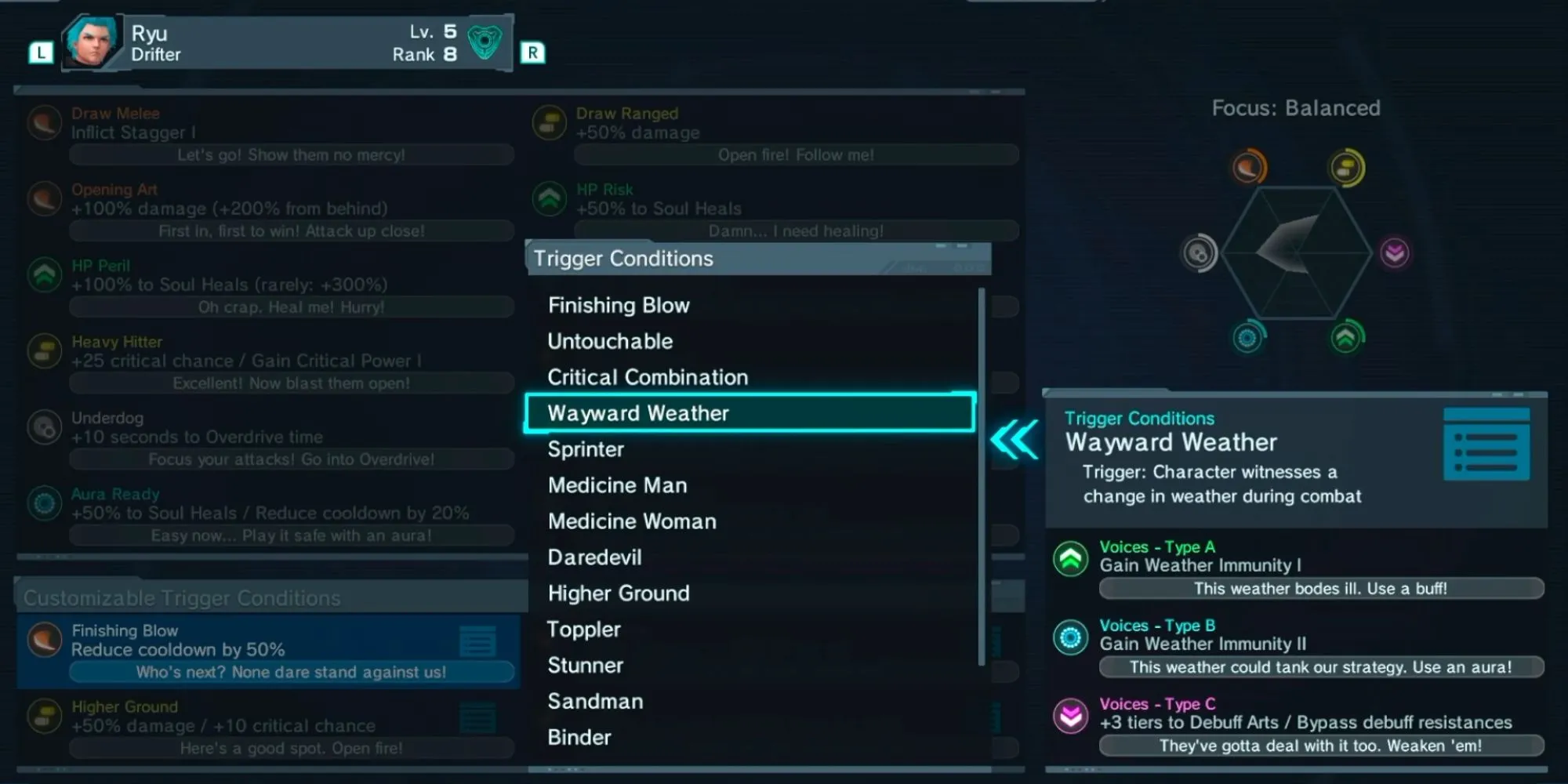 Tùy chỉnh các Soul Voice đặc biệt trong Xenoblade Chronicles X