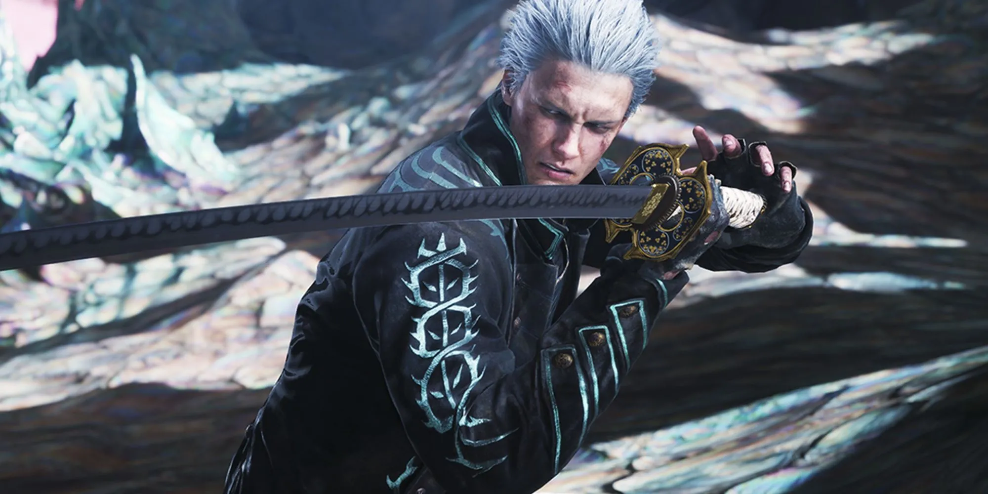 Vergil, nhân vật được yêu thích, vung kiếm Yamato trong Devil May Cry 5