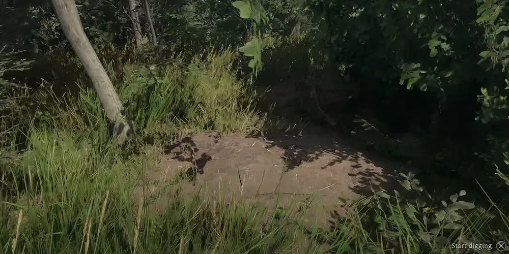Vị trí kho báu được chôn giấu gần Mesoles trong Kingdom Come Deliverance 2