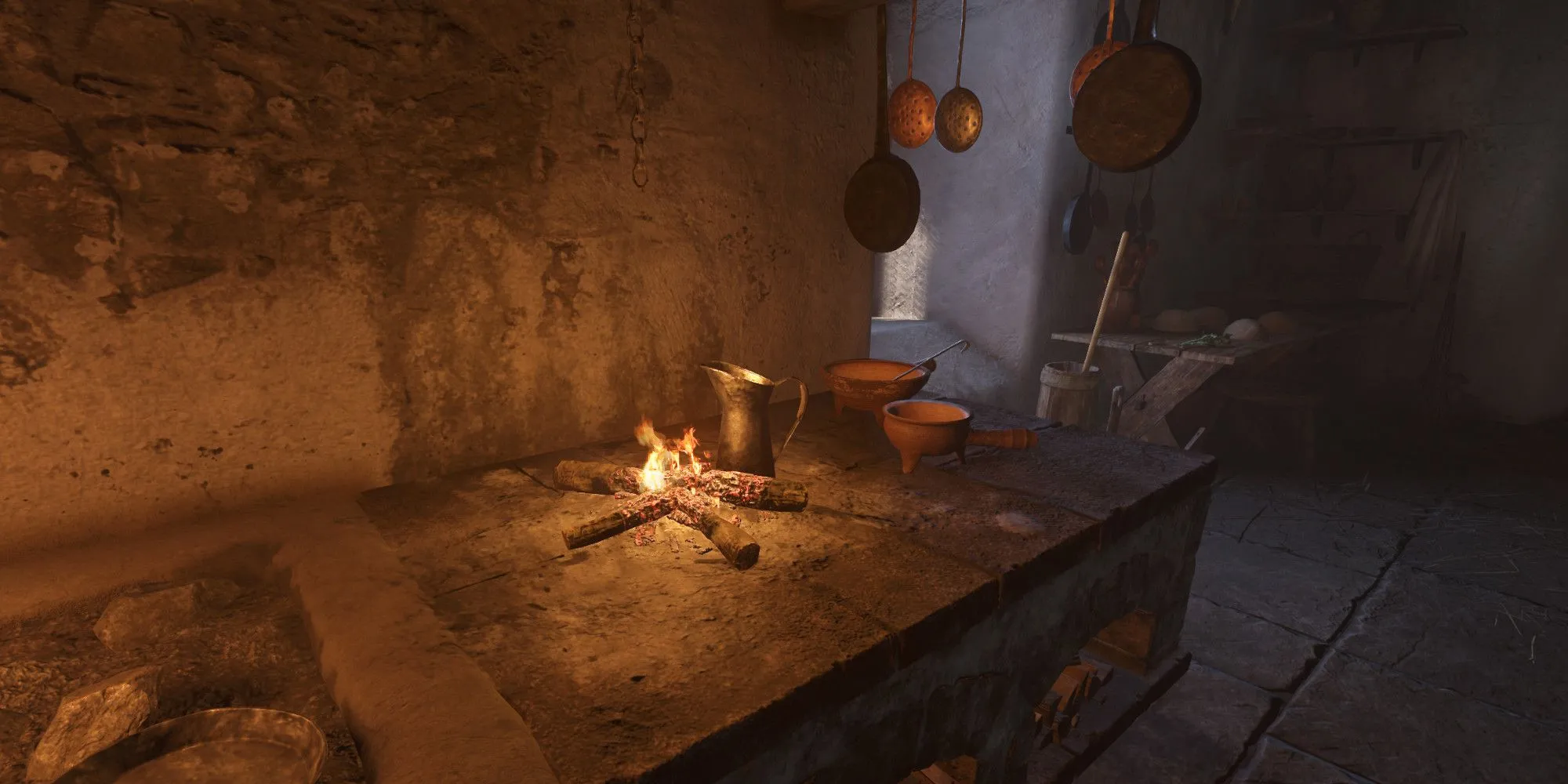 Vị trí lò sưởi đầu tiên phía Lão Bà trong Kingdom Come Deliverance 2