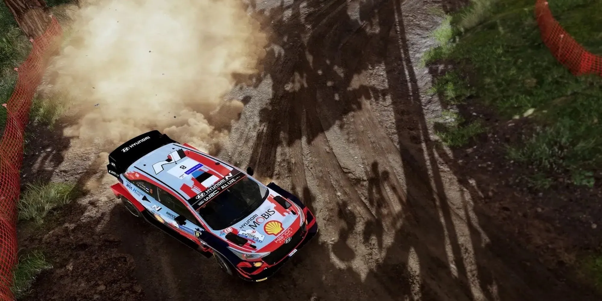 Xe đua rally WRC 10 trên cung đường đầy thử thách
