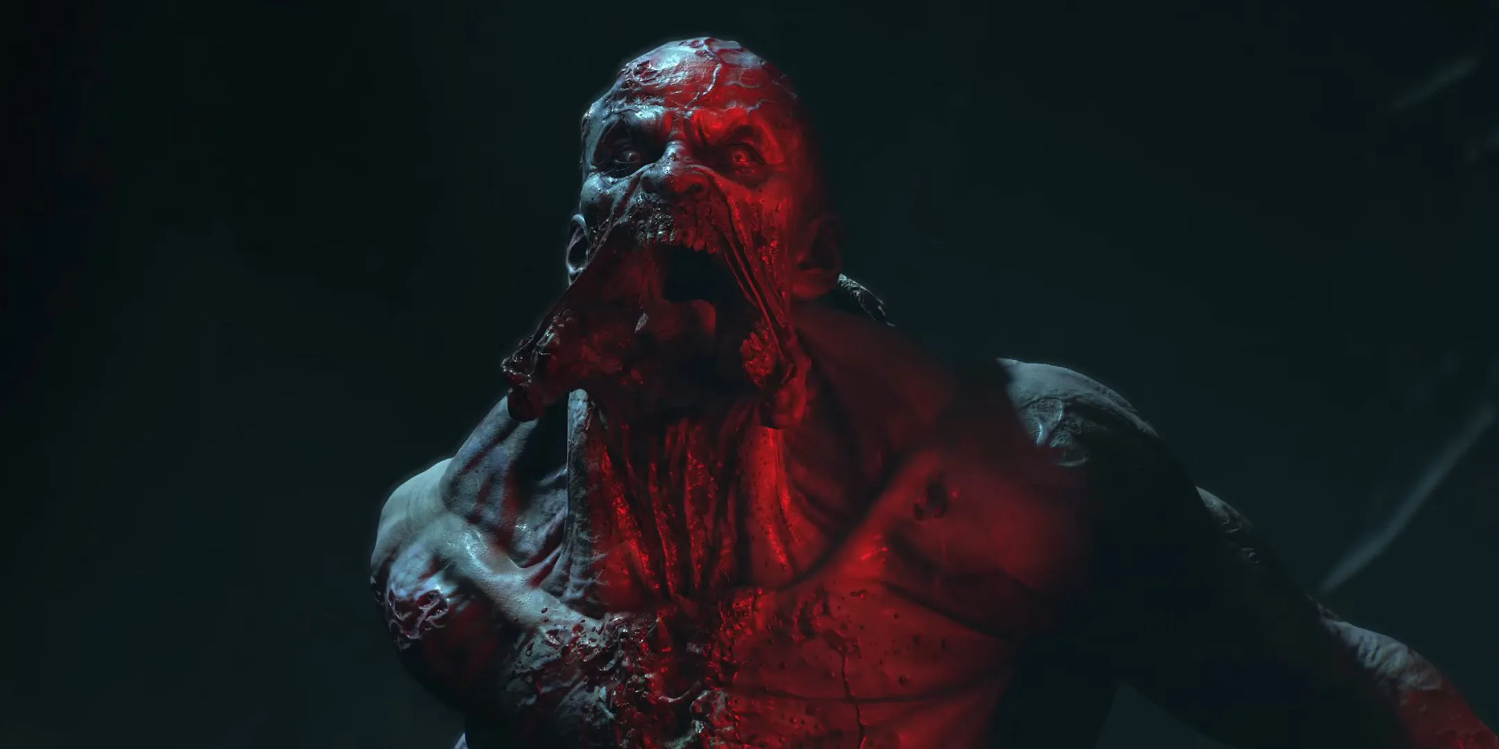 Zombie trong ánh đèn đỏ trong trailer game Dying Light The Beast mới tại Summer Game Fest 2025