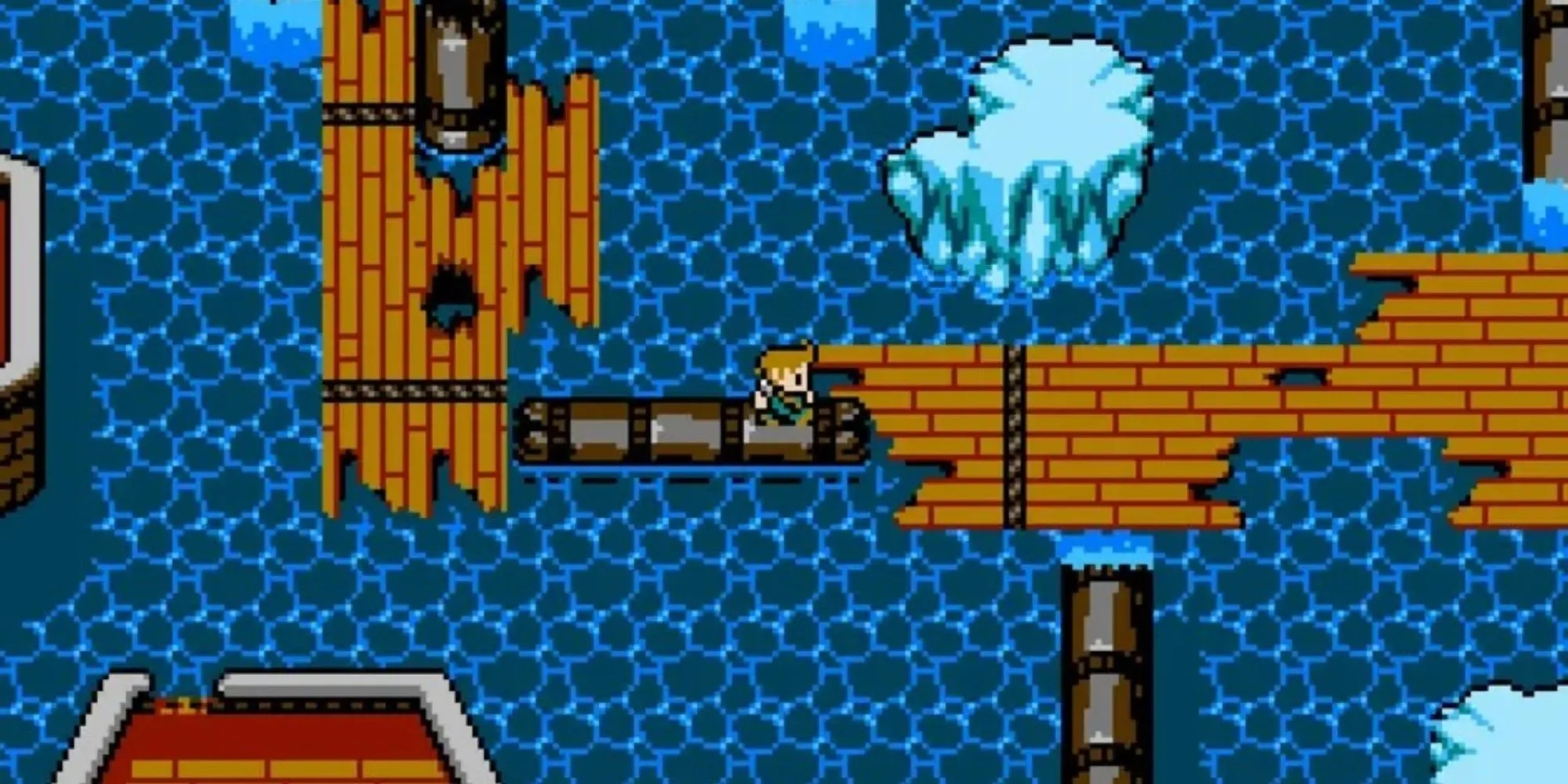 8-Bit Adventures 2 với đồ họa pixel art phong cách 8-bit cổ điển, các nhân vật chuẩn bị chiến đấu