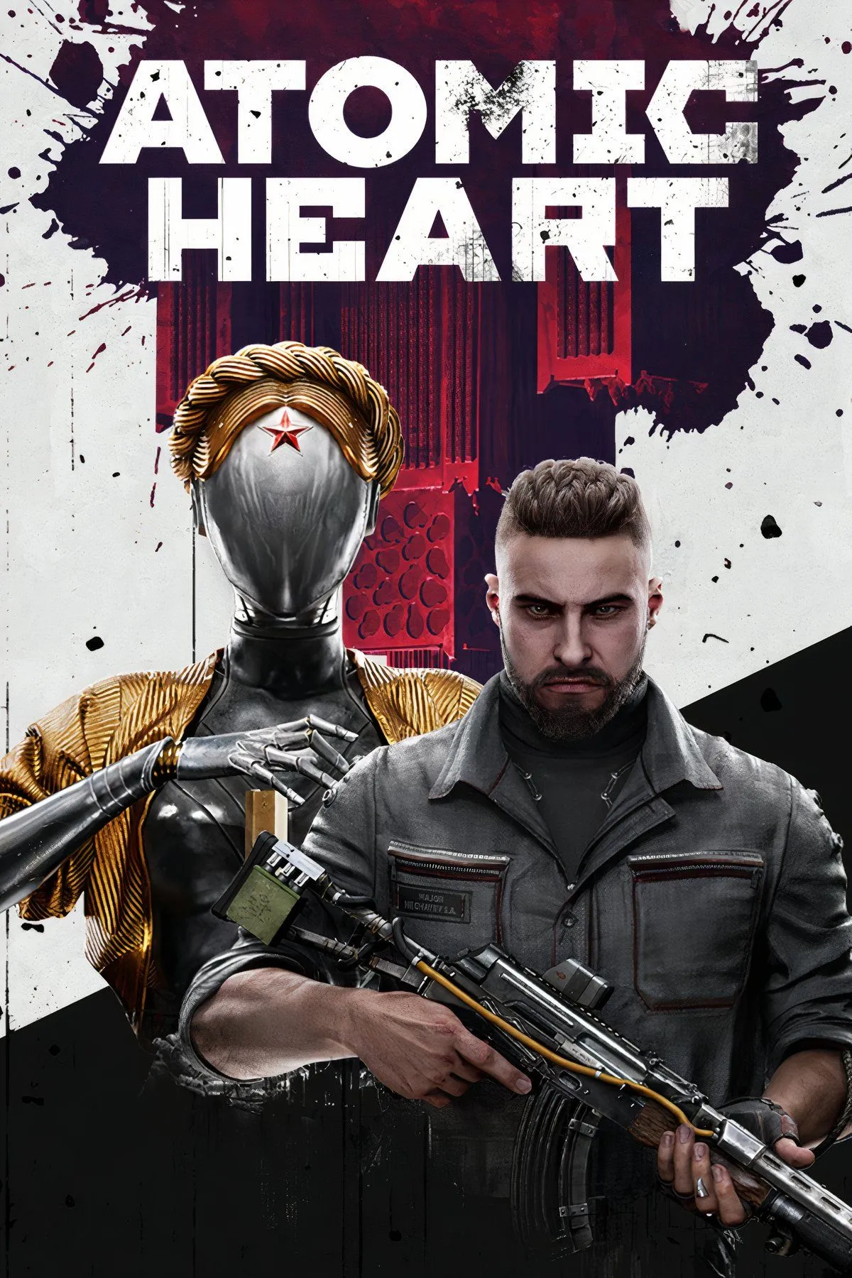 Ảnh bìa chính thức của game hành động nhập vai FPS Atomic Heart.