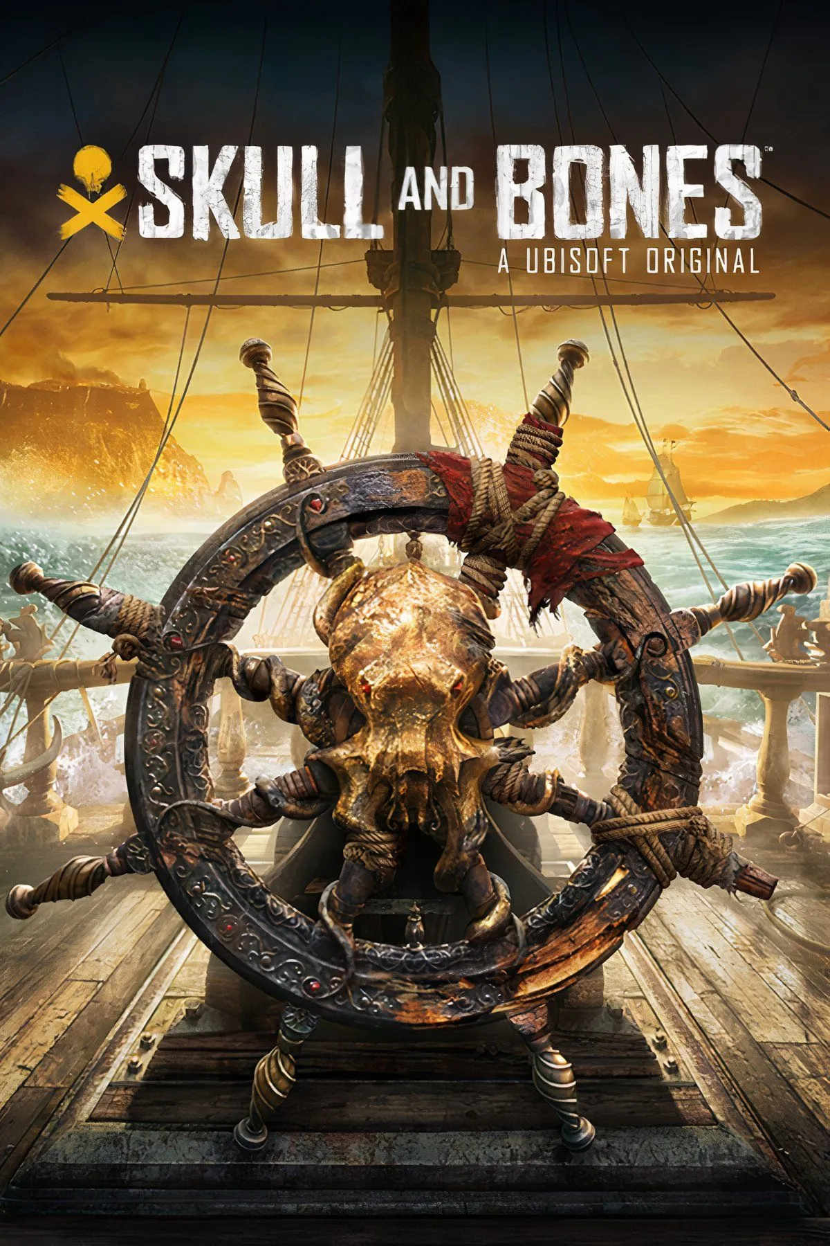 Ảnh bìa chính thức của game phiêu lưu hành động hải tặc Skull and Bones.