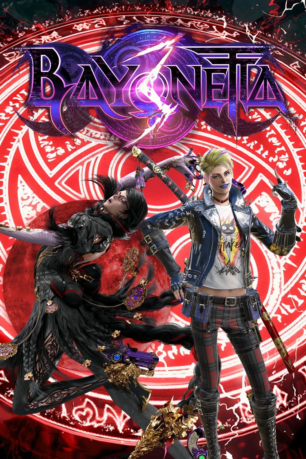 Ảnh bìa chính thức game Bayonetta 3 trên Nintendo Switch