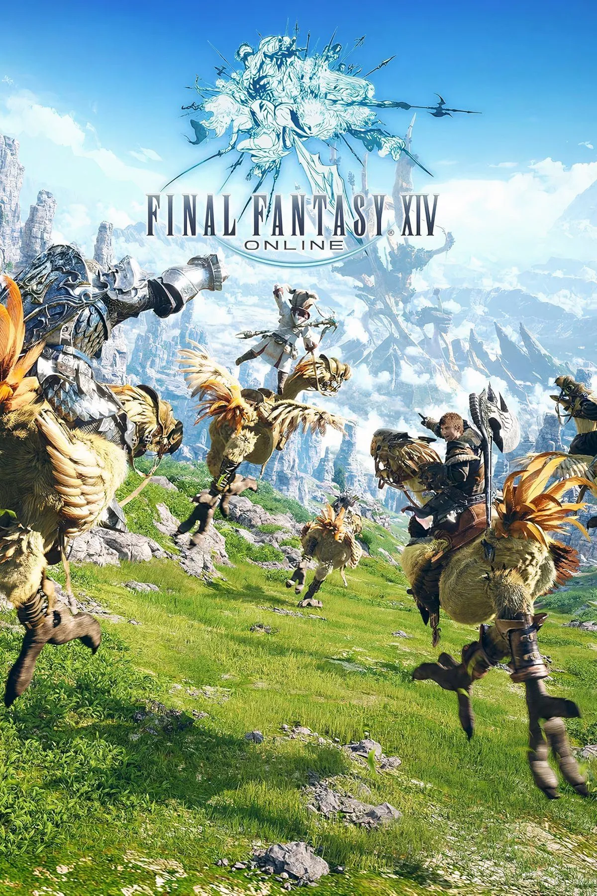 Ảnh bìa của game MMORPG Final Fantasy 14, một trong những tựa game có nhiều loại tiền tệ đáng chú ý