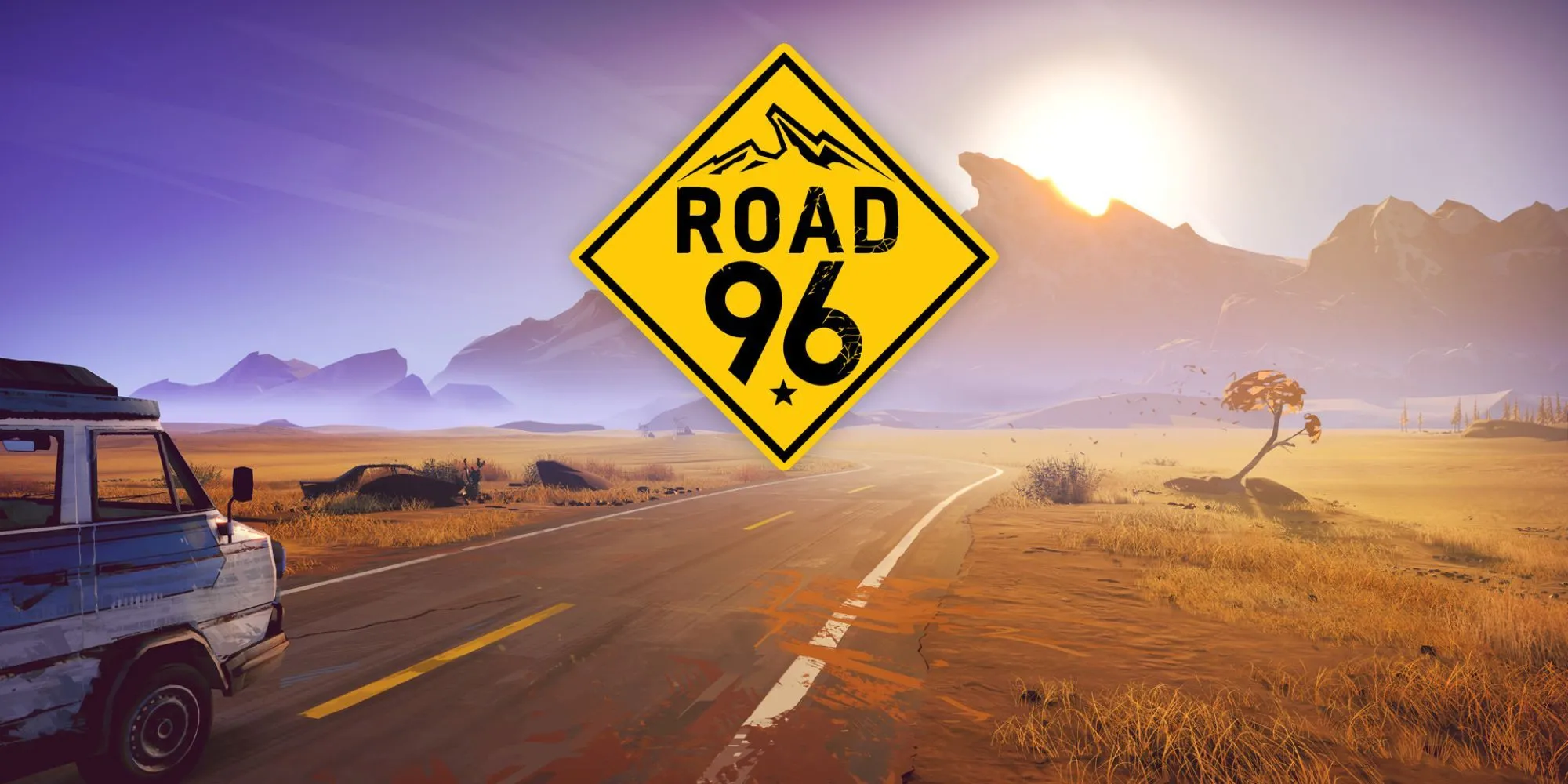 Ảnh bìa Road 96 với con đường sa mạc dài