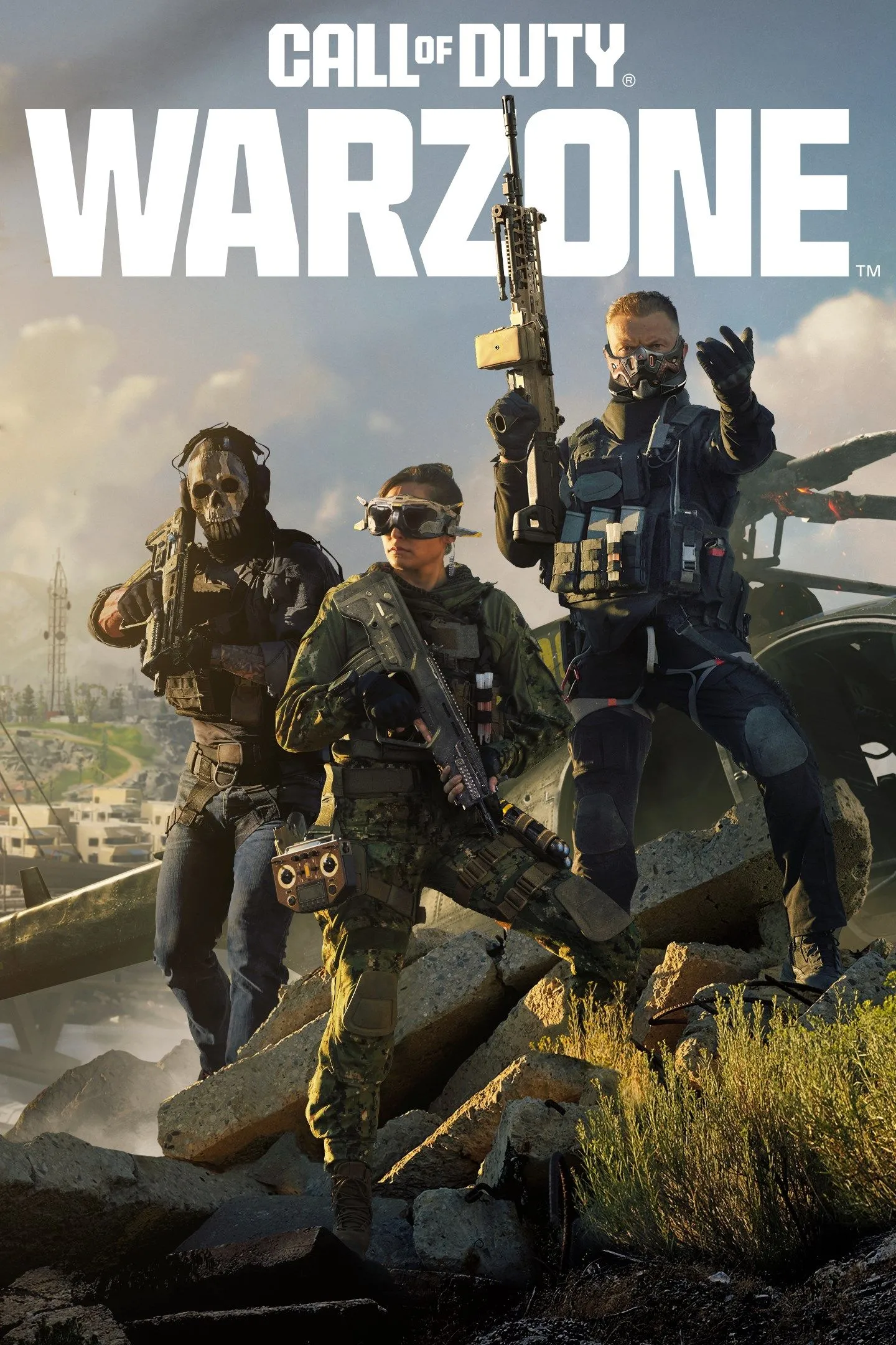 Biểu tượng Call of Duty Warzone, thể hiện trải nghiệm chiến trường Battle Royale rộng lớn, nơi cộng đồng game thủ đối mặt với thách thức đa dạng bản đồ.
