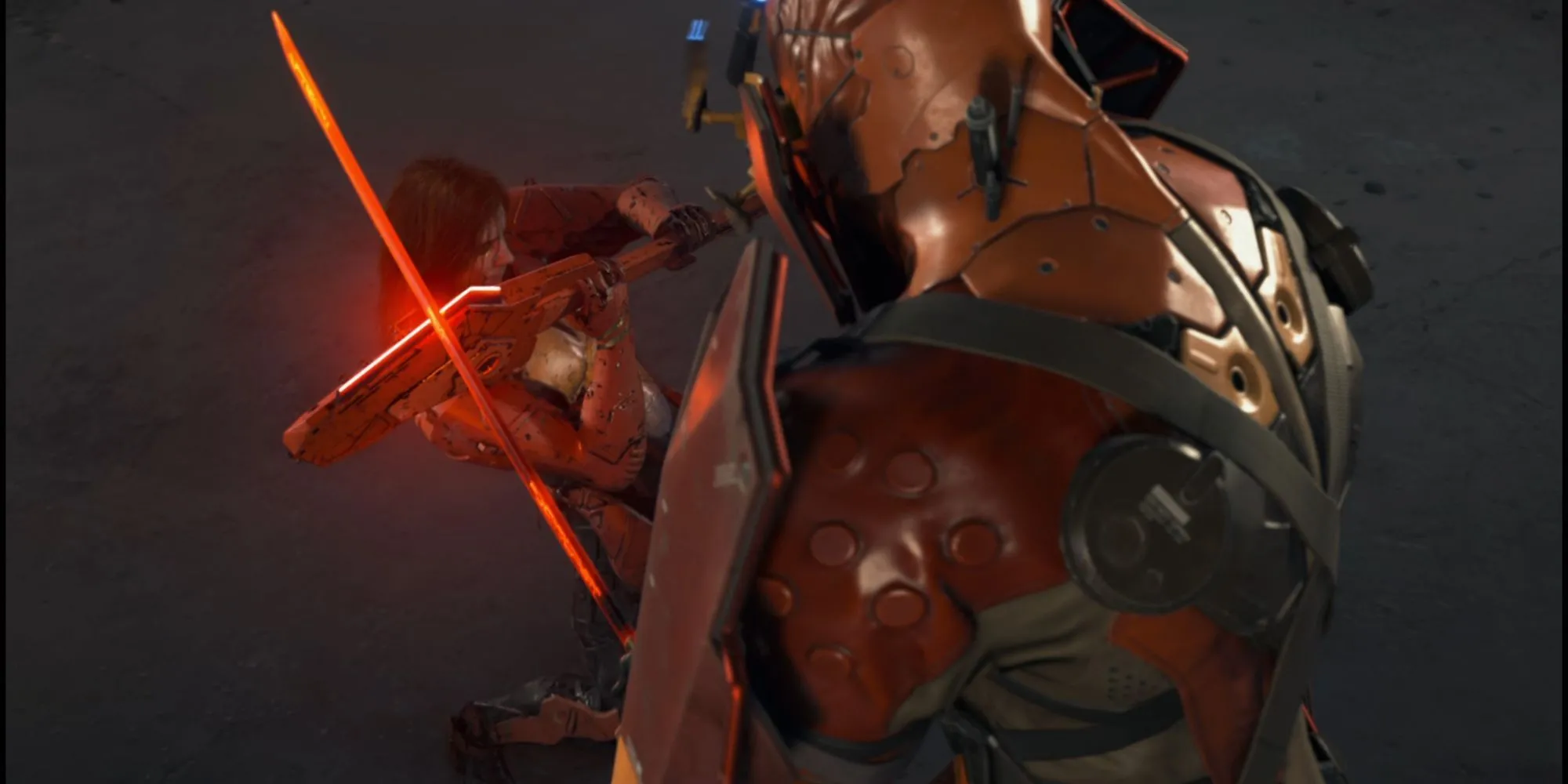 cameu của mamoru oshii trong death stranding 2 đang làm pizza