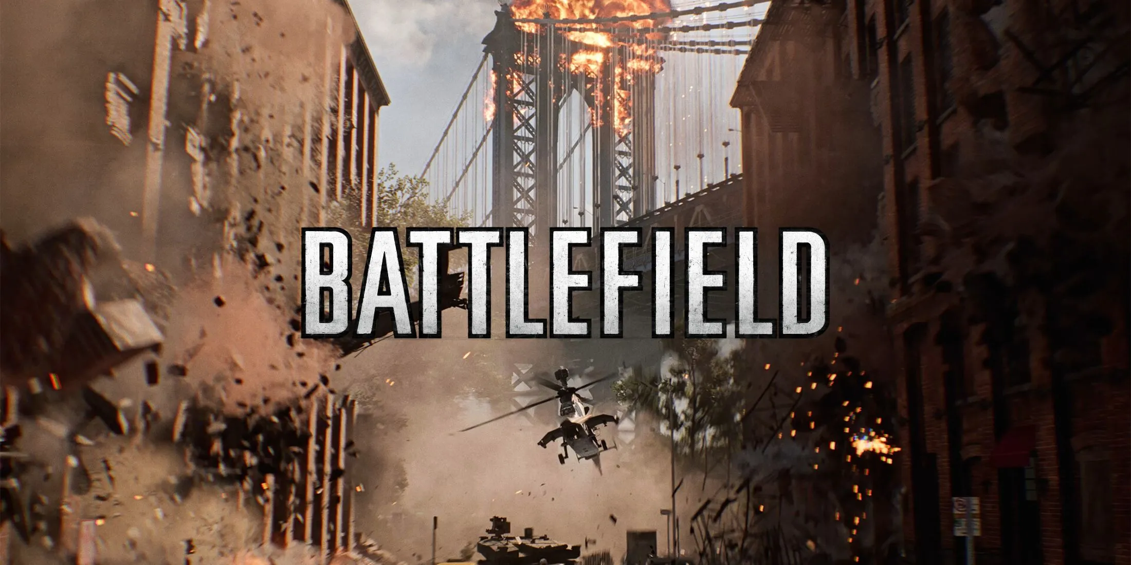 Cảnh đổ nát hoành tráng trong trailer Battlefield 6, thể hiện môi trường có thể phá hủy