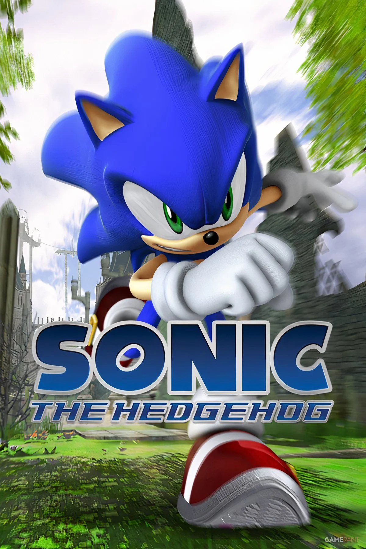 Dàn nhân vật đa dạng, bao gồm cả Silver và Blaze, trong Sonic The Hedgehog 2006.