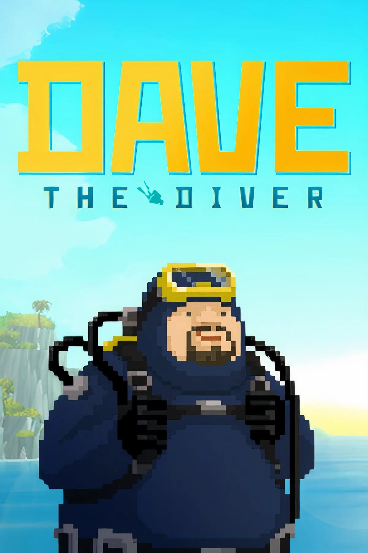 Dave the Diver đang lặn dưới biển sâu, chuẩn bị săn bắt hải sản để phục vụ nhà hàng.