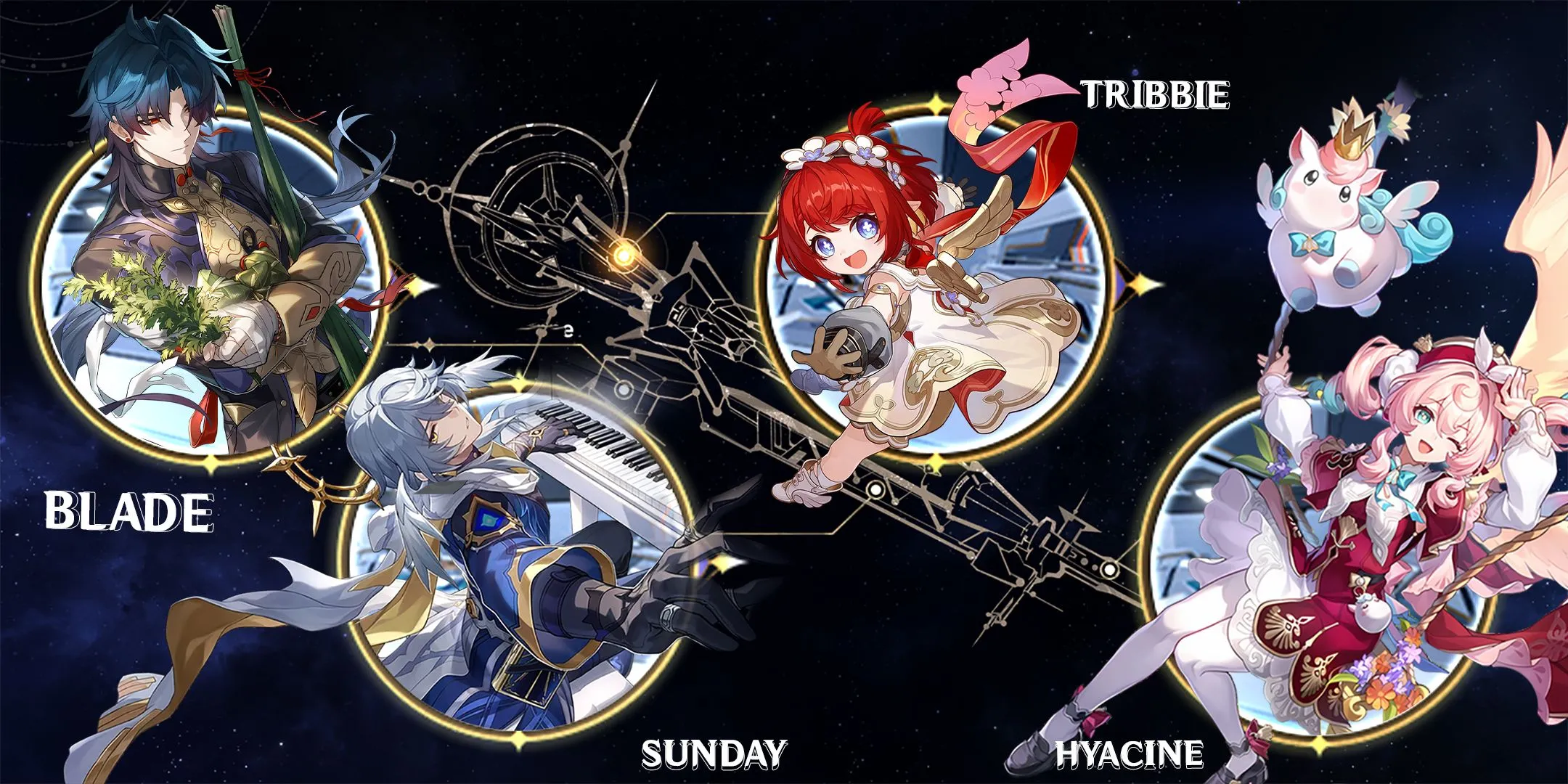 Đội hình tối ưu Blade cùng Sunday, Tribbie và Hyacine trong Honkai Star Rail, tập trung tăng cường sát thương