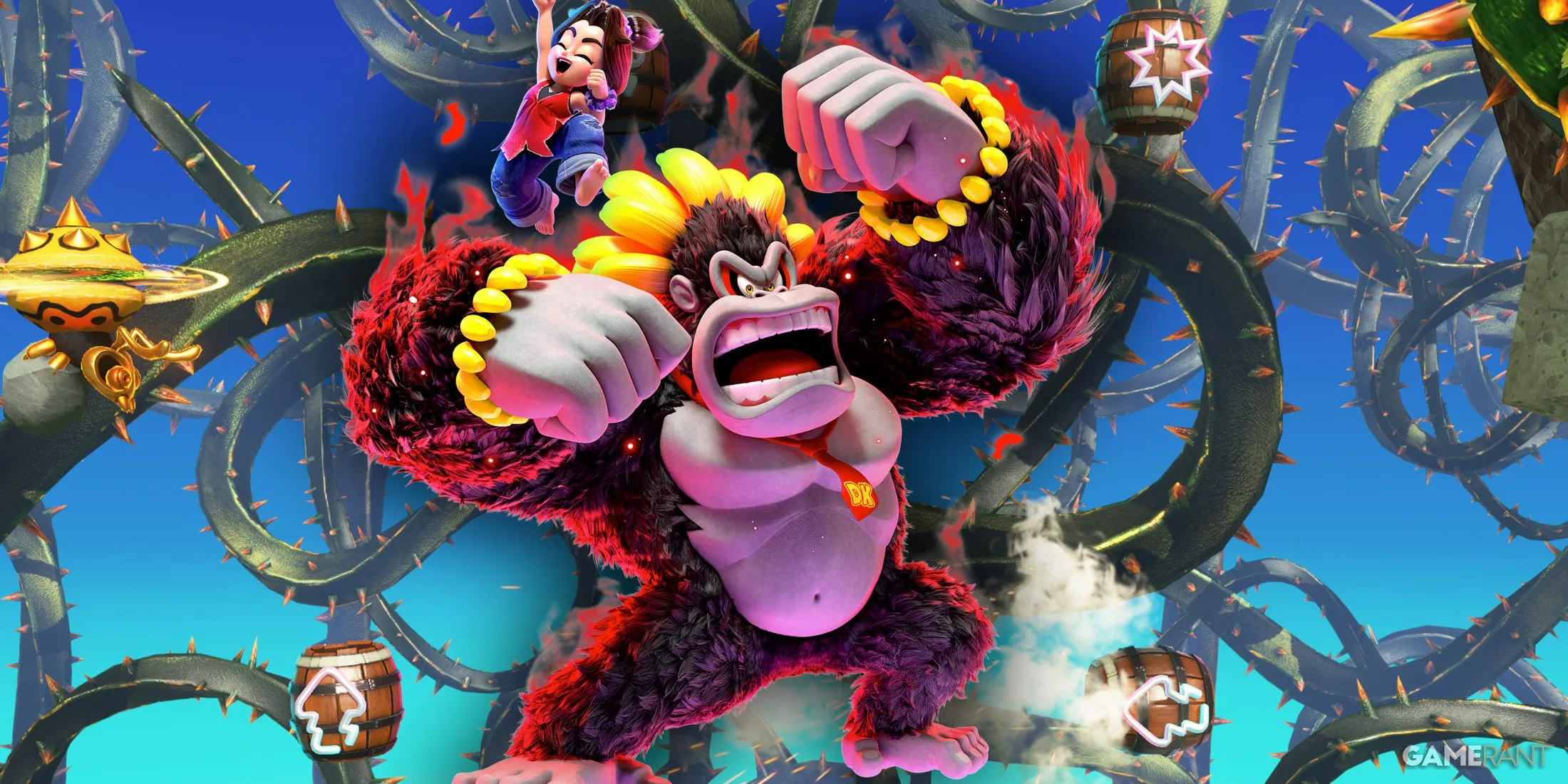 Donkey Kong Bananza tôn vinh lịch sử 44 năm của nhân vật biểu tượng Donkey Kong với các cameo và bí mật