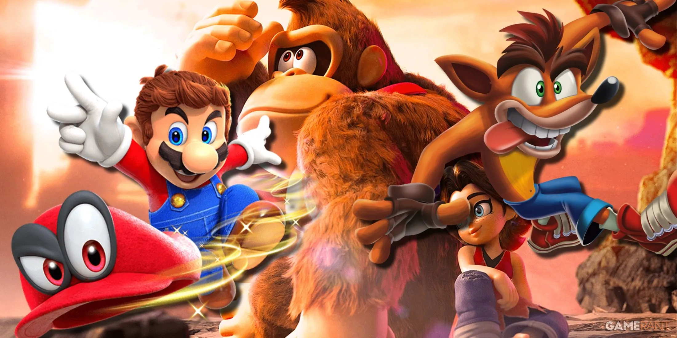 Donkey Kong Bananza với góc nhìn 3D Platformer và hệ thống Sonar