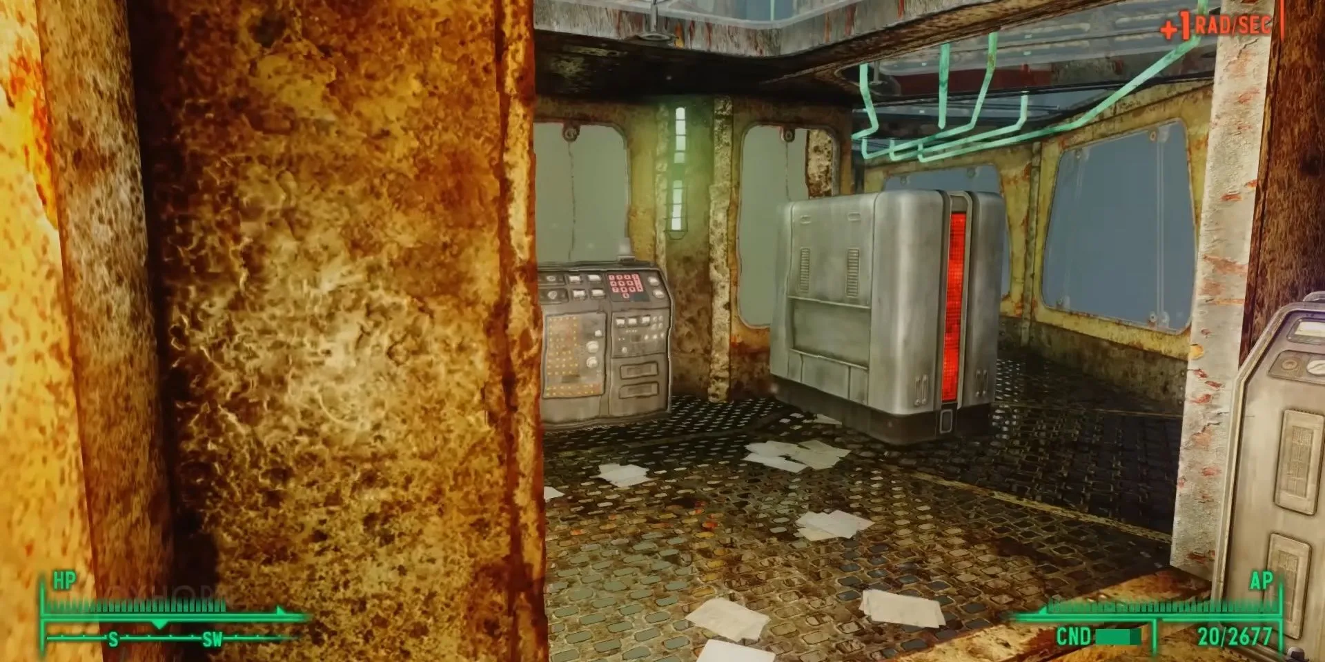 Entering the Project Purity control room in Fallout 3