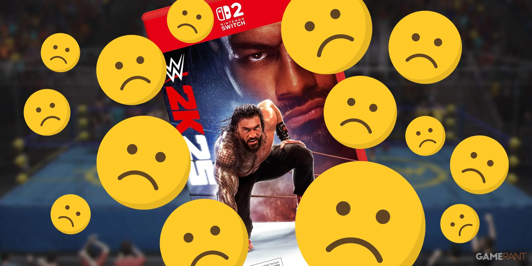 Gameplay WWE 2K25 trên Nintendo Switch 2, cho thấy đồ họa và hiệu năng ổn định, nâng tầm trải nghiệm game đấu vật trên hệ máy cầm tay