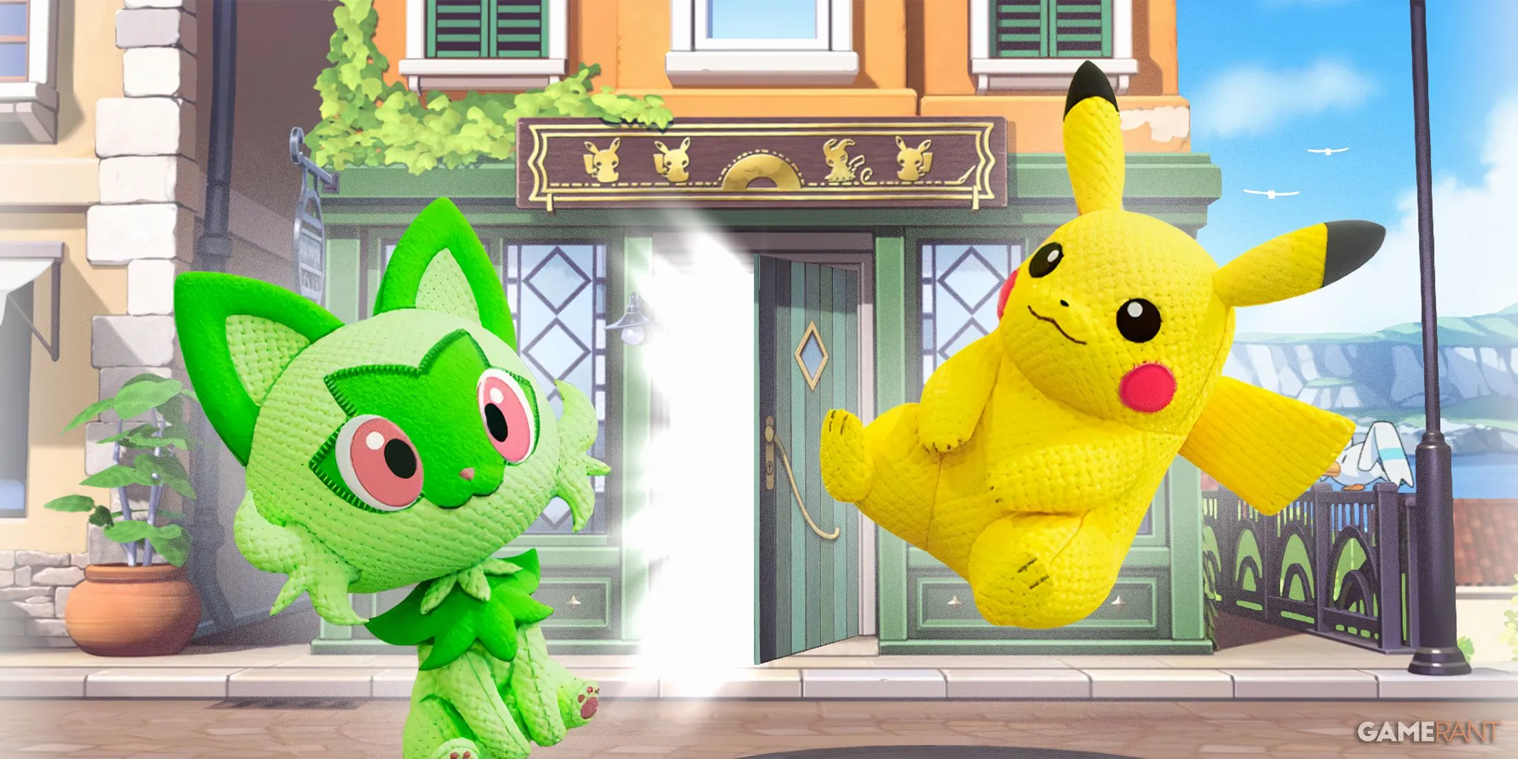 Giao diện chính và tính năng giải đố hấp dẫn của game Pokemon Friends