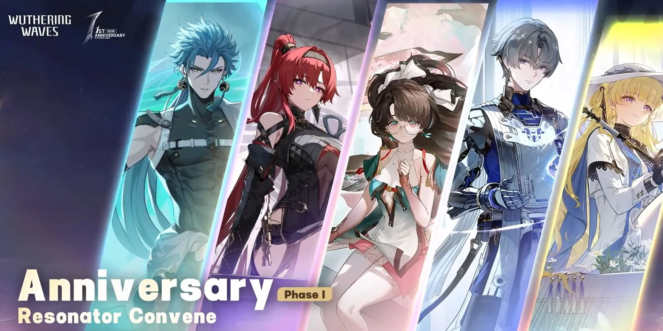 Hình ảnh banner sự kiện Anniversary Resonator Convene Rerun Giai đoạn 1 của Wuthering Waves