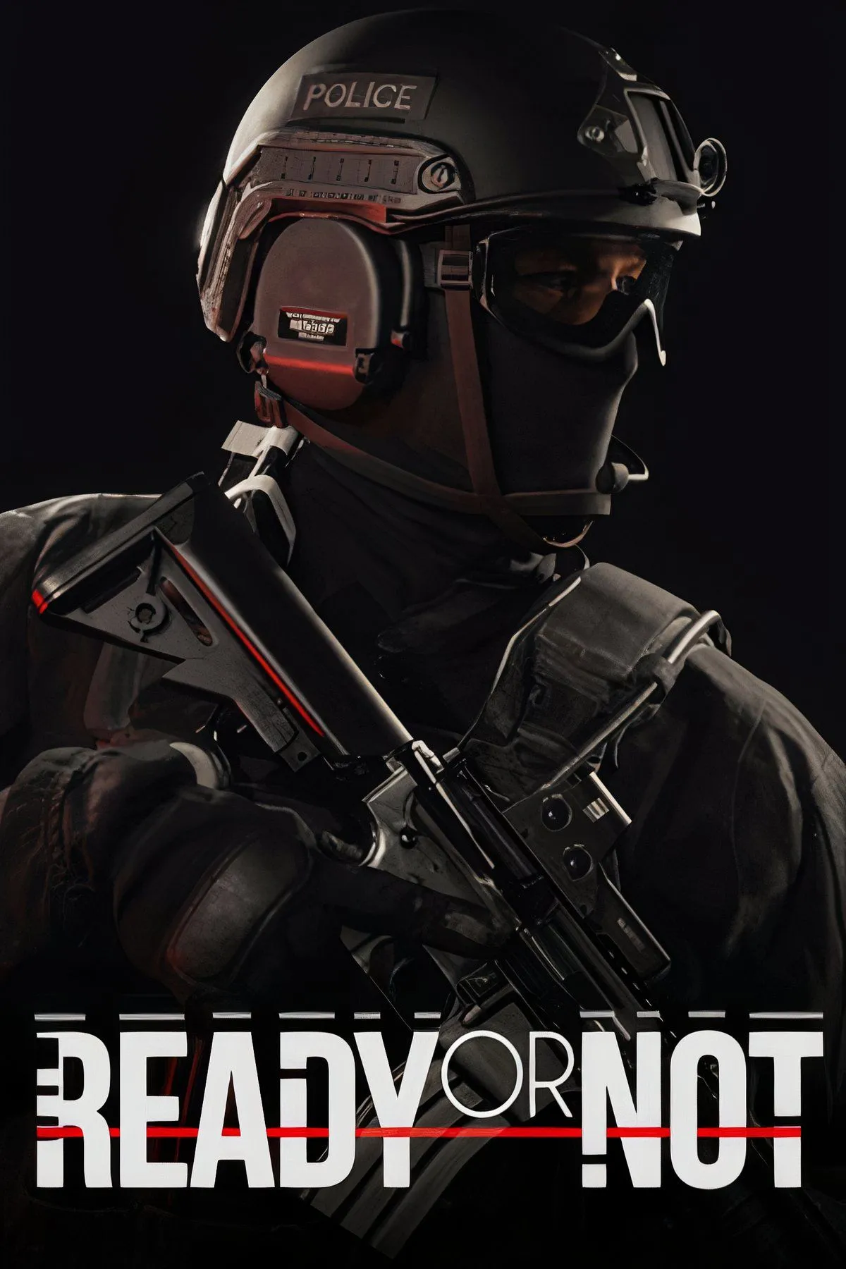 Hình ảnh bao quát đội SWAT trong game chiến thuật Ready or Not