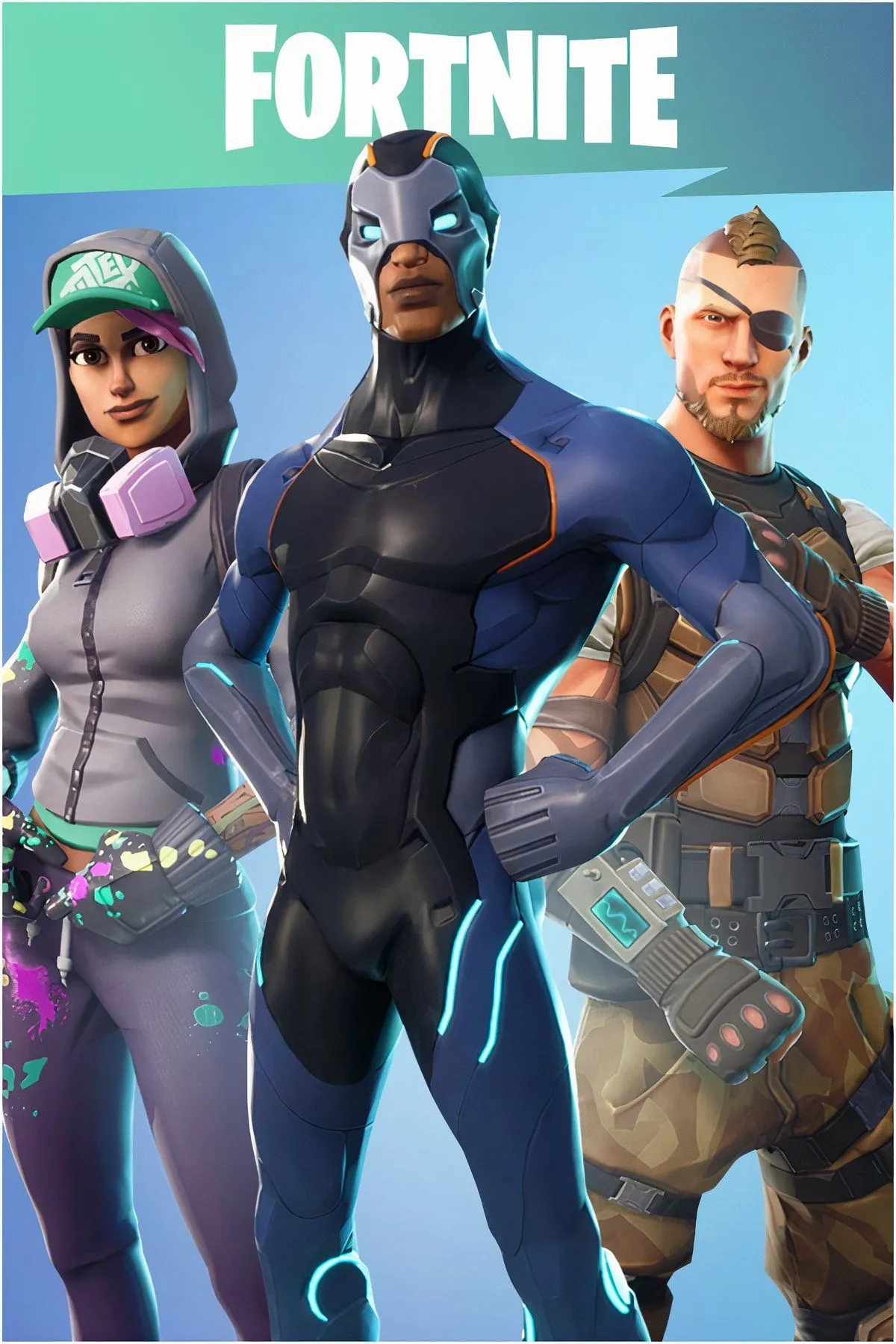 Hình ảnh tổng hợp các nhân vật và sự kiện crossover đa dạng trong Fortnite