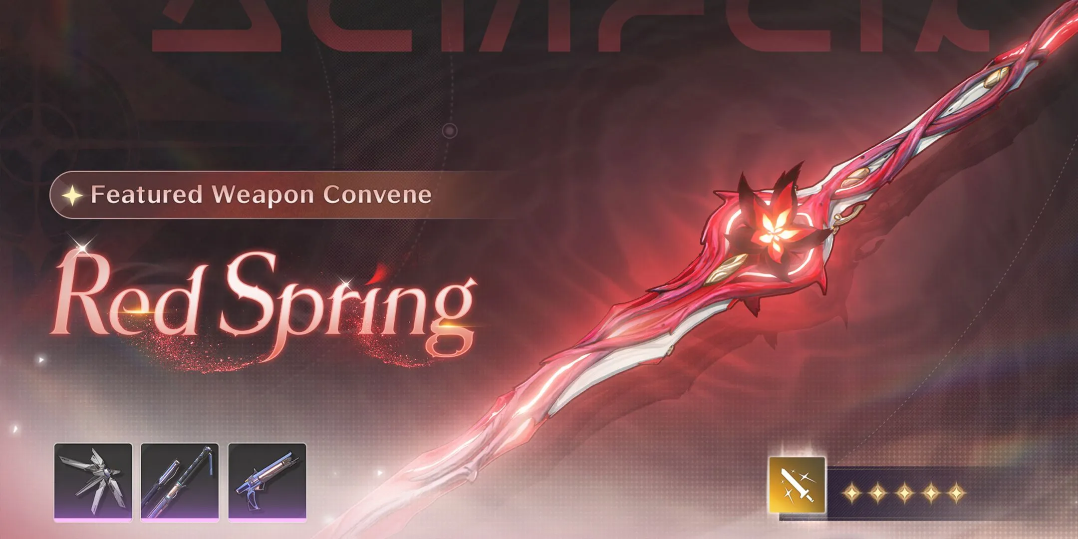 Hình ảnh vũ khí Red Spring - vũ khí độc quyền của Camellya trong Wuthering Waves