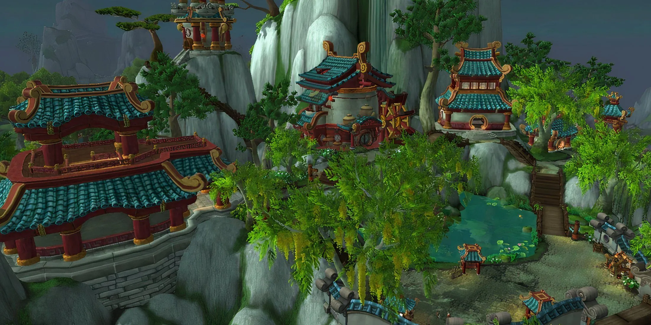 Hoa Mai Bình Minh Dawn's Blossom trong World of Warcraft Mists of Pandaria