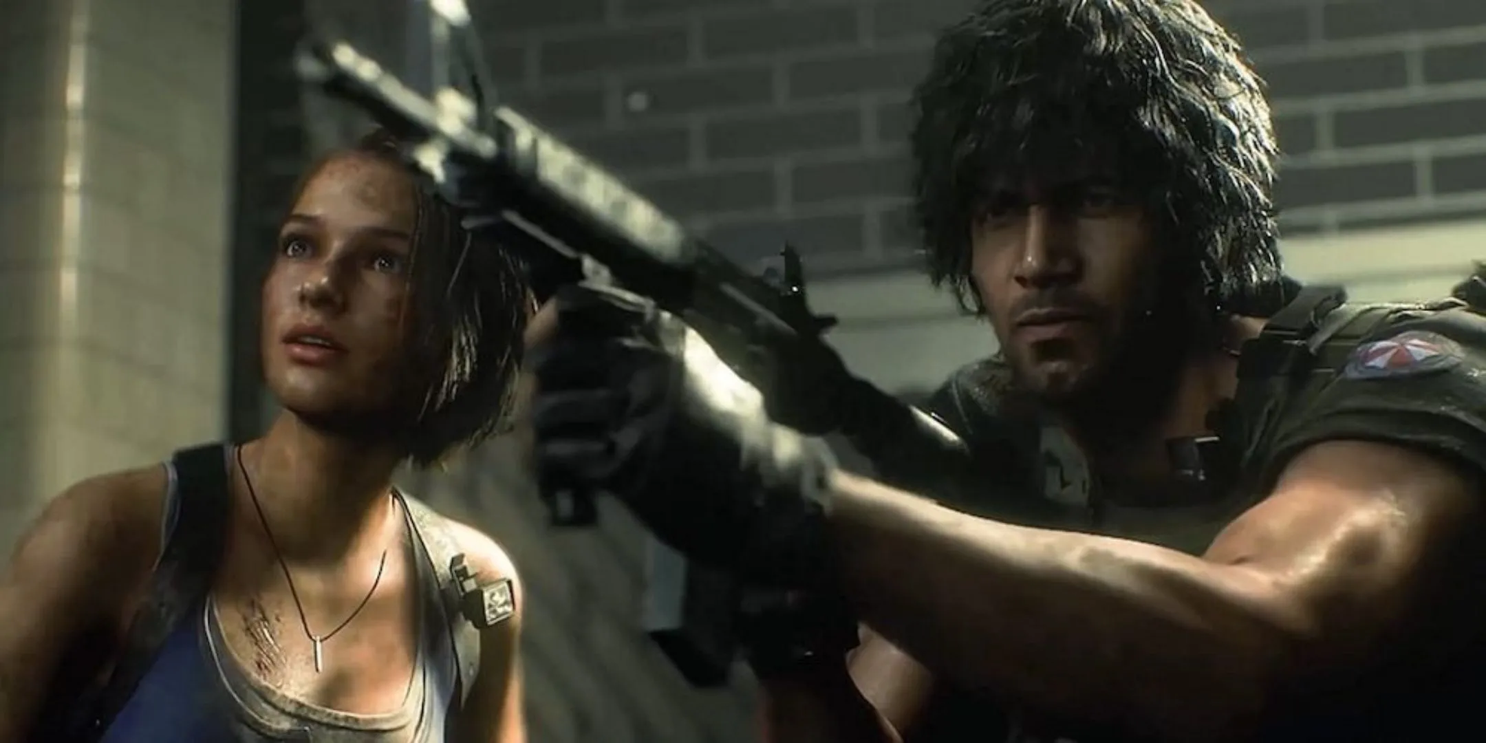 Jill Valentine và Carlos Oliveira sẵn sàng đối mặt hiểm nguy trong Resident Evil 3 Remake.